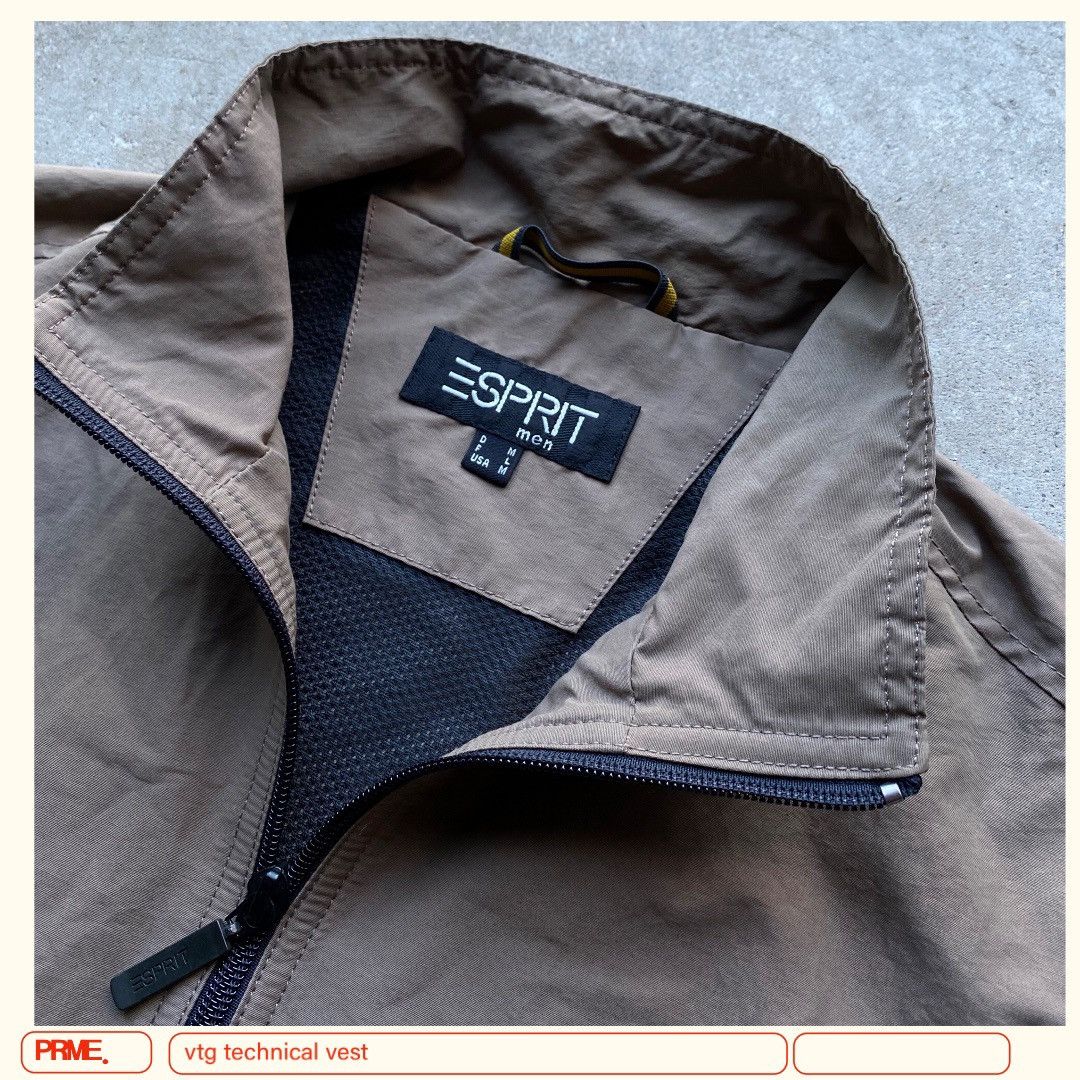 Esprit × Vintage vintage Y2K ESPRIT Technical zip-up vest Size US M / EU 48-50 / 2 - 14 Thumbnail