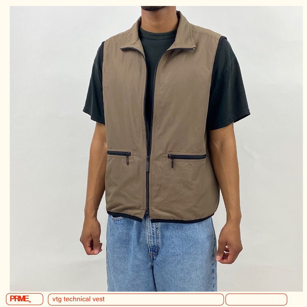Esprit × Vintage vintage Y2K ESPRIT Technical zip-up vest Size US M / EU 48-50 / 2 - 2 Thumbnail