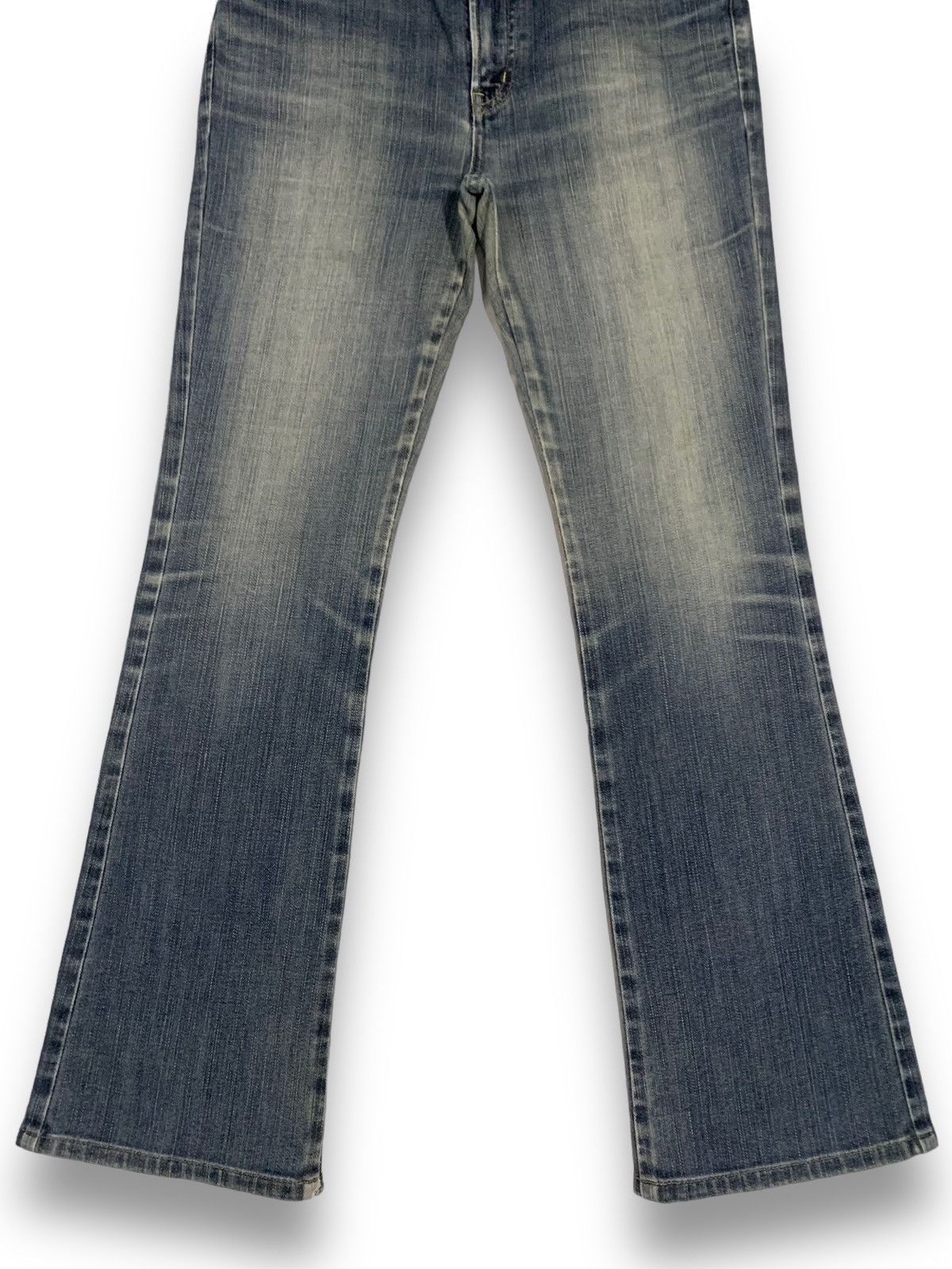 Edwin Y2K Edwin Something x Sophia Blue Washed Flare Jeans Size US 29 - 7 Thumbnail