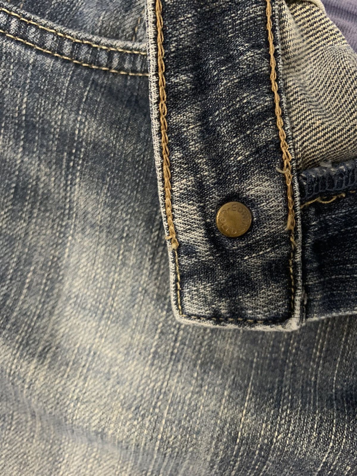 Edwin Y2K Edwin Something x Sophia Blue Washed Flare Jeans Size US 29 - 5 Thumbnail