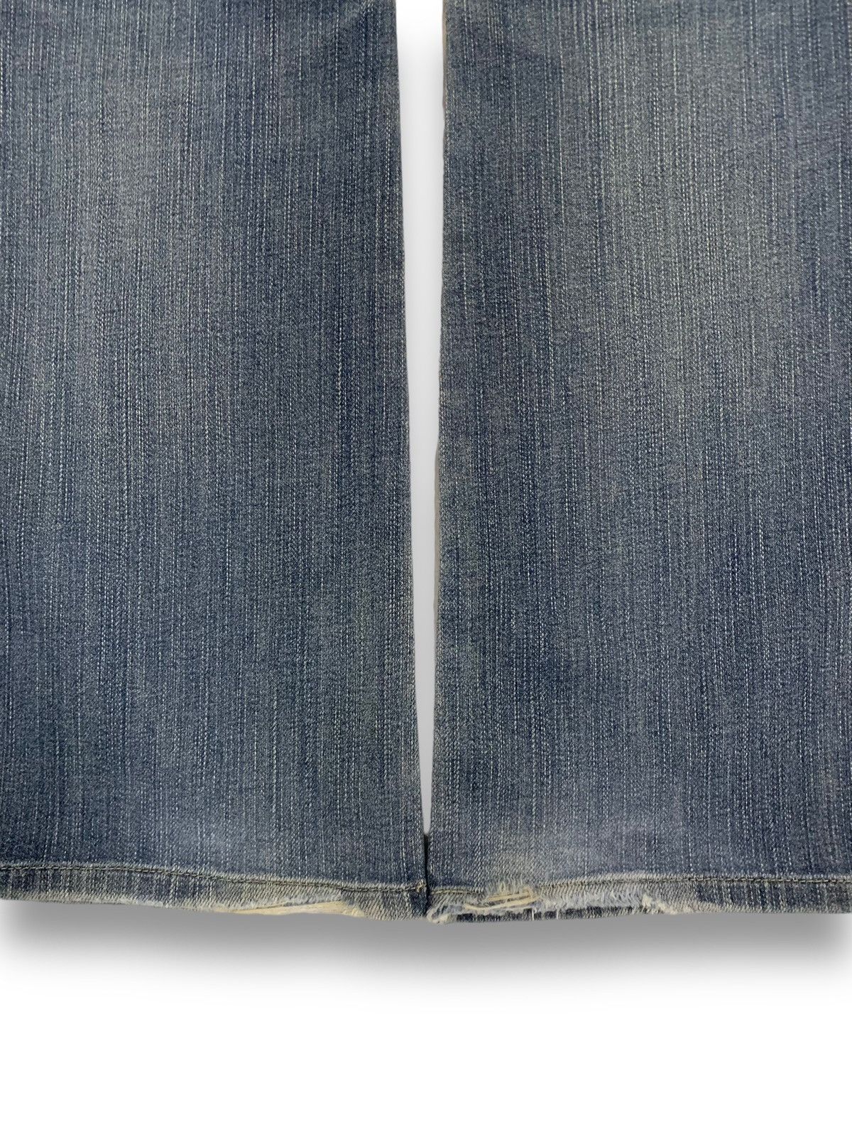 Edwin Y2K Edwin Something x Sophia Blue Washed Flare Jeans Size US 29 - 13 Thumbnail
