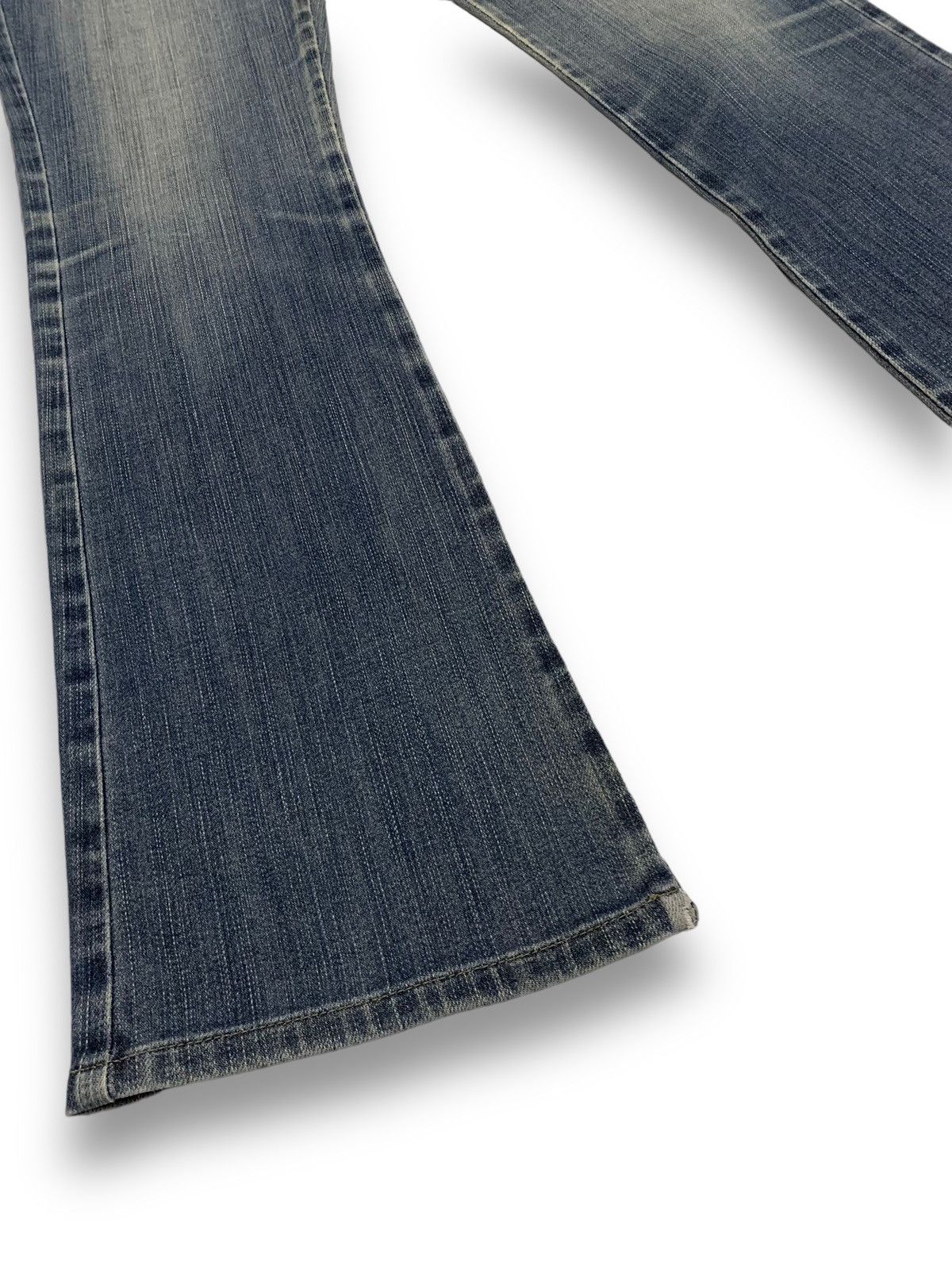 Edwin Y2K Edwin Something x Sophia Blue Washed Flare Jeans Size US 29 - 8 Thumbnail