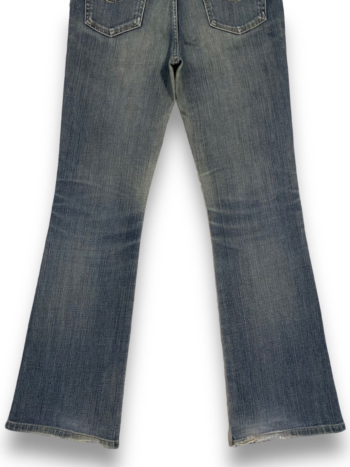 Edwin Y2K Edwin Something x Sophia Blue Washed Flare Jeans Size US 29 - 12 Thumbnail