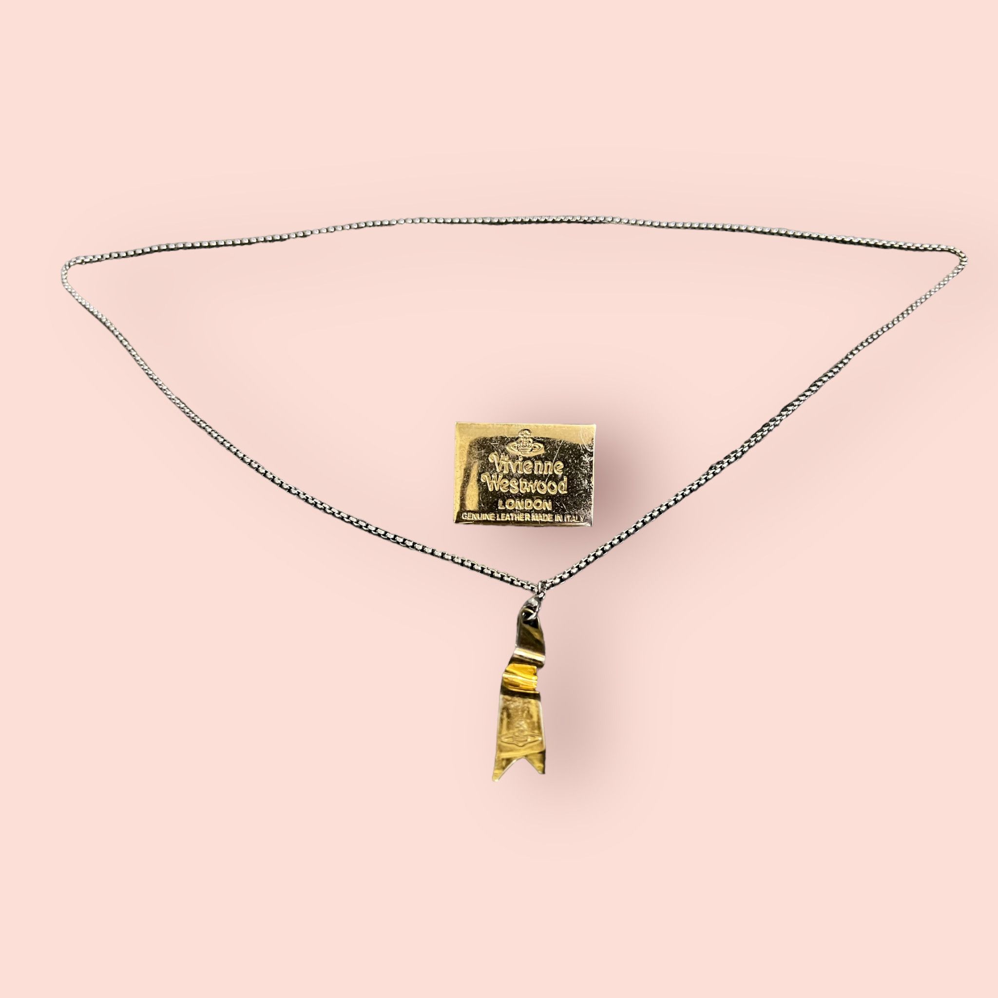 Designer REPURPOSED VIVIENNE WESTWOOD VINTAGE PENDANT NECKLACE Size ONE SIZE - 10 Thumbnail