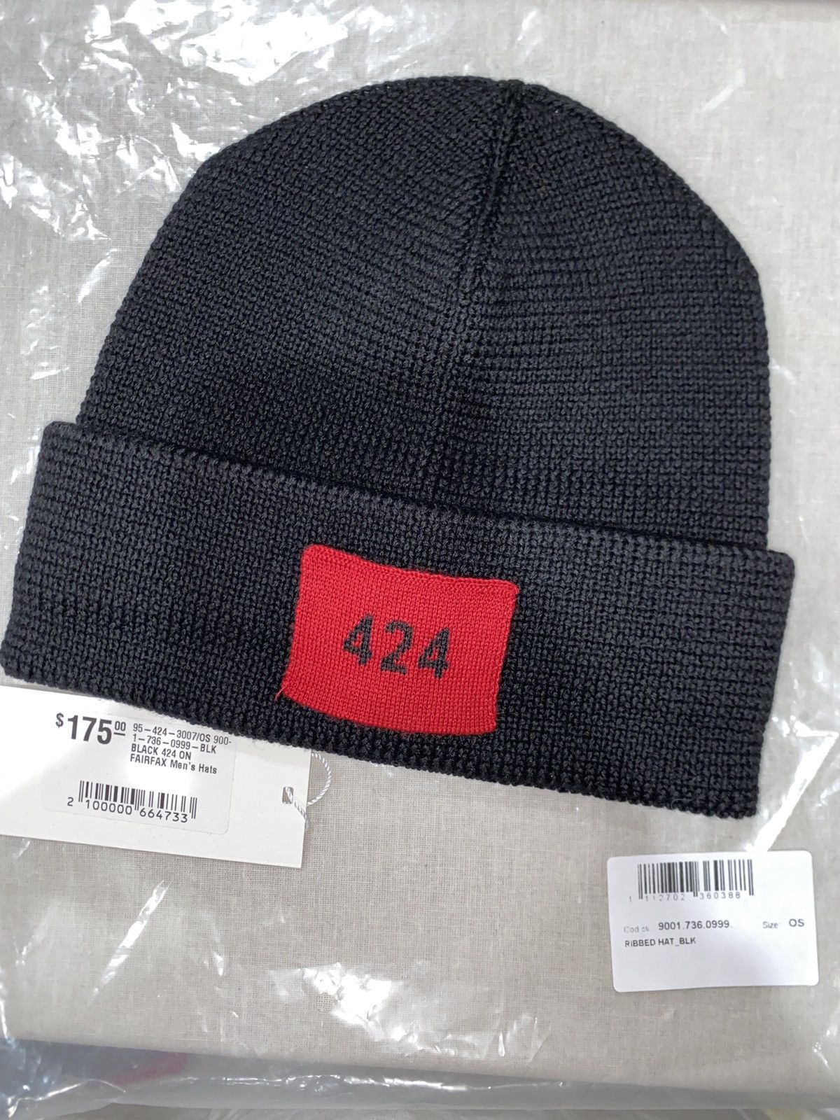 424 424 On Fairfax knitted beanie Size ONE SIZE - 1 Thumbnail