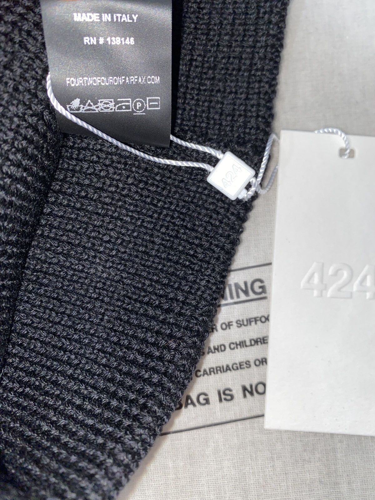 424 424 On Fairfax knitted beanie Size ONE SIZE - 2 Thumbnail