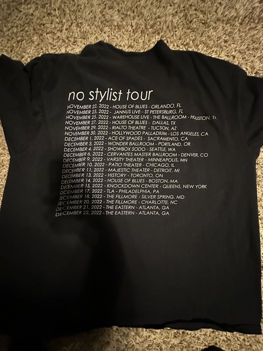 Playboi Carti No Stylist Tour “Slasher” T-Shirt | Grailed