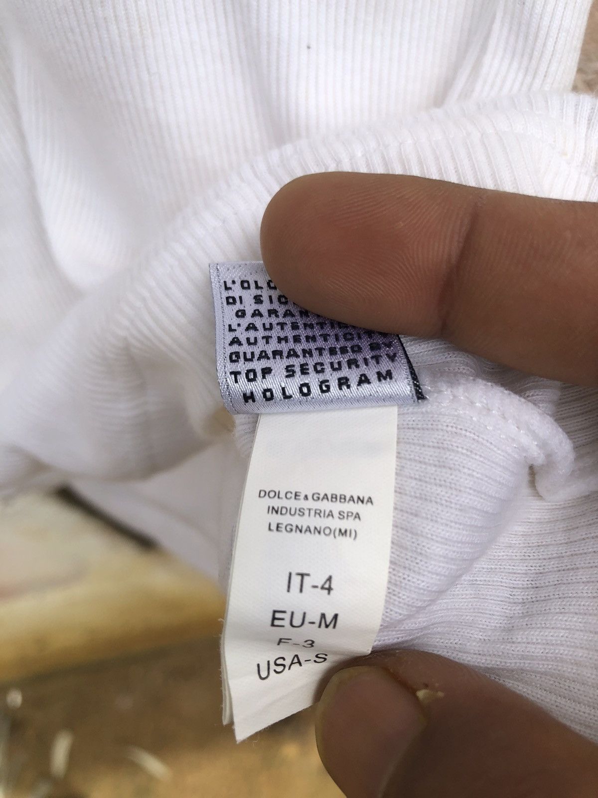 Dolce & Gabbana Dolce & Gabana Plain Underwear shirt Size US M / EU 48-50 / 2 - 6 Thumbnail