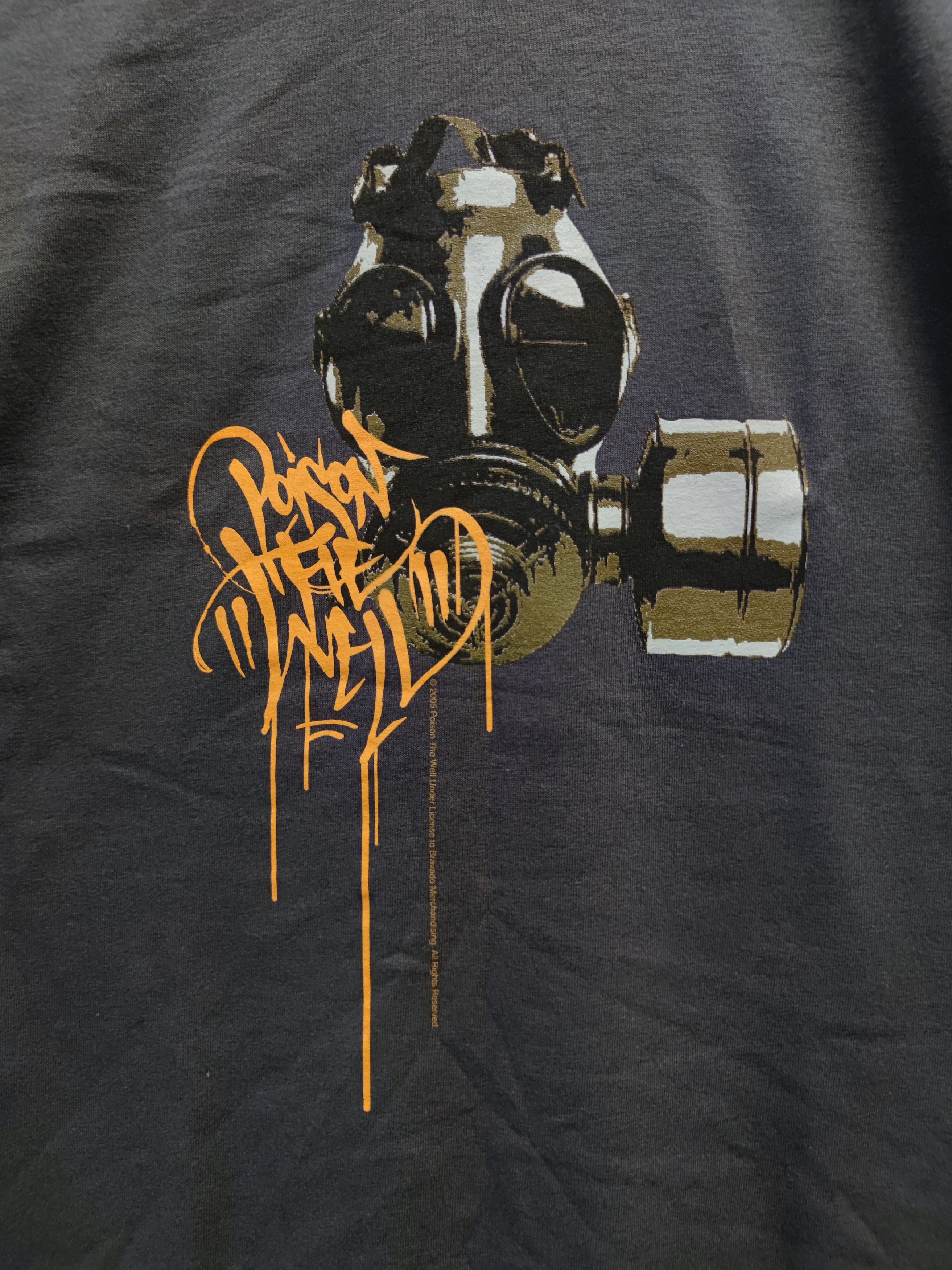 Band Tees Poison The Well Gas Mask ©2005 Bravado Merchandising T-shirt Size US L / EU 52-54 / 3 - 2 Thumbnail