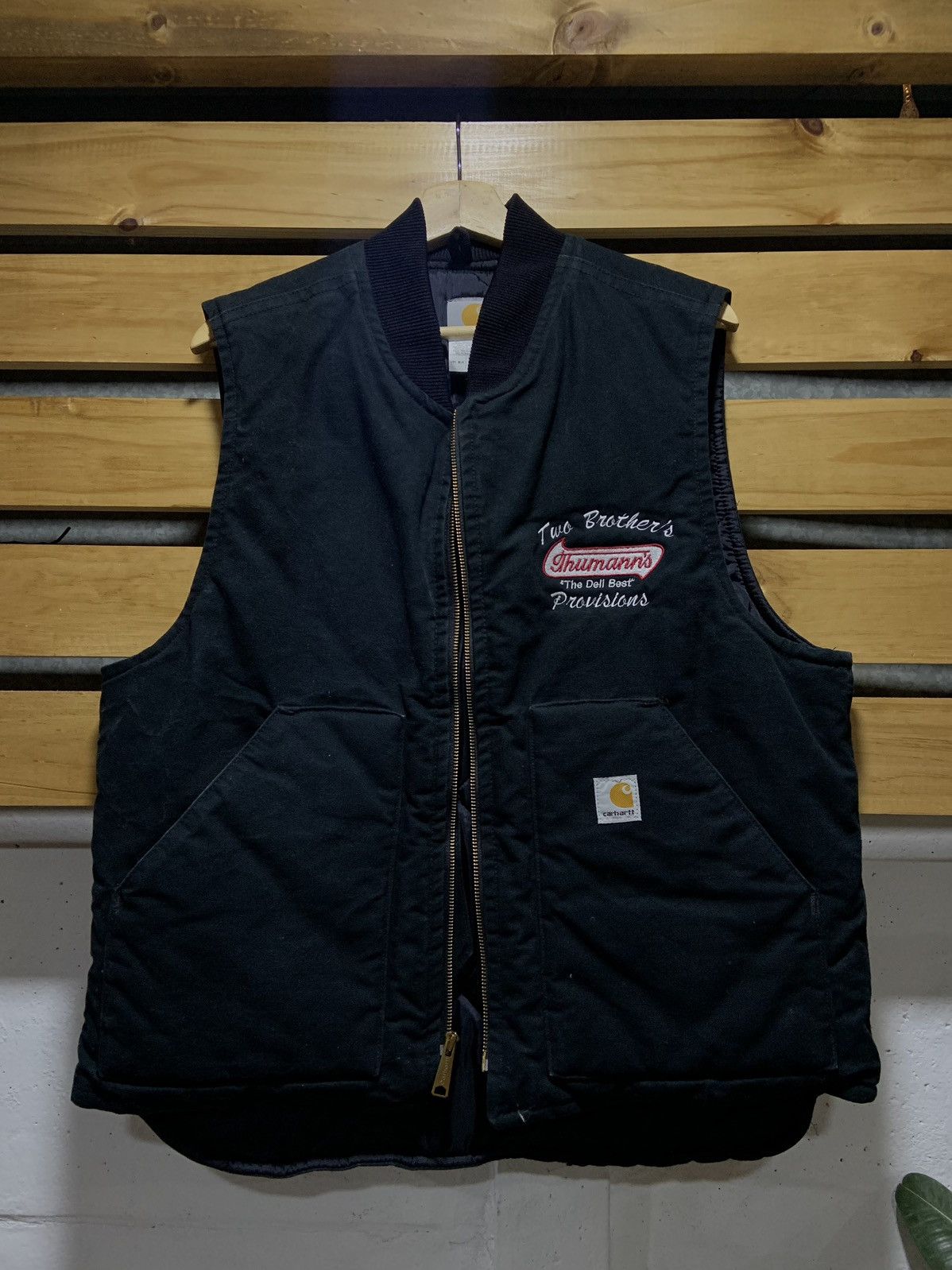 Carhartt × Vintage CARHARTT WIP × STÜSSY VEST | Grailed