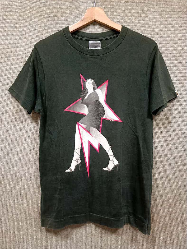 Bape Bapesta Girl Tee Size US S / EU 44-46 / 1 - 1 Thumbnail