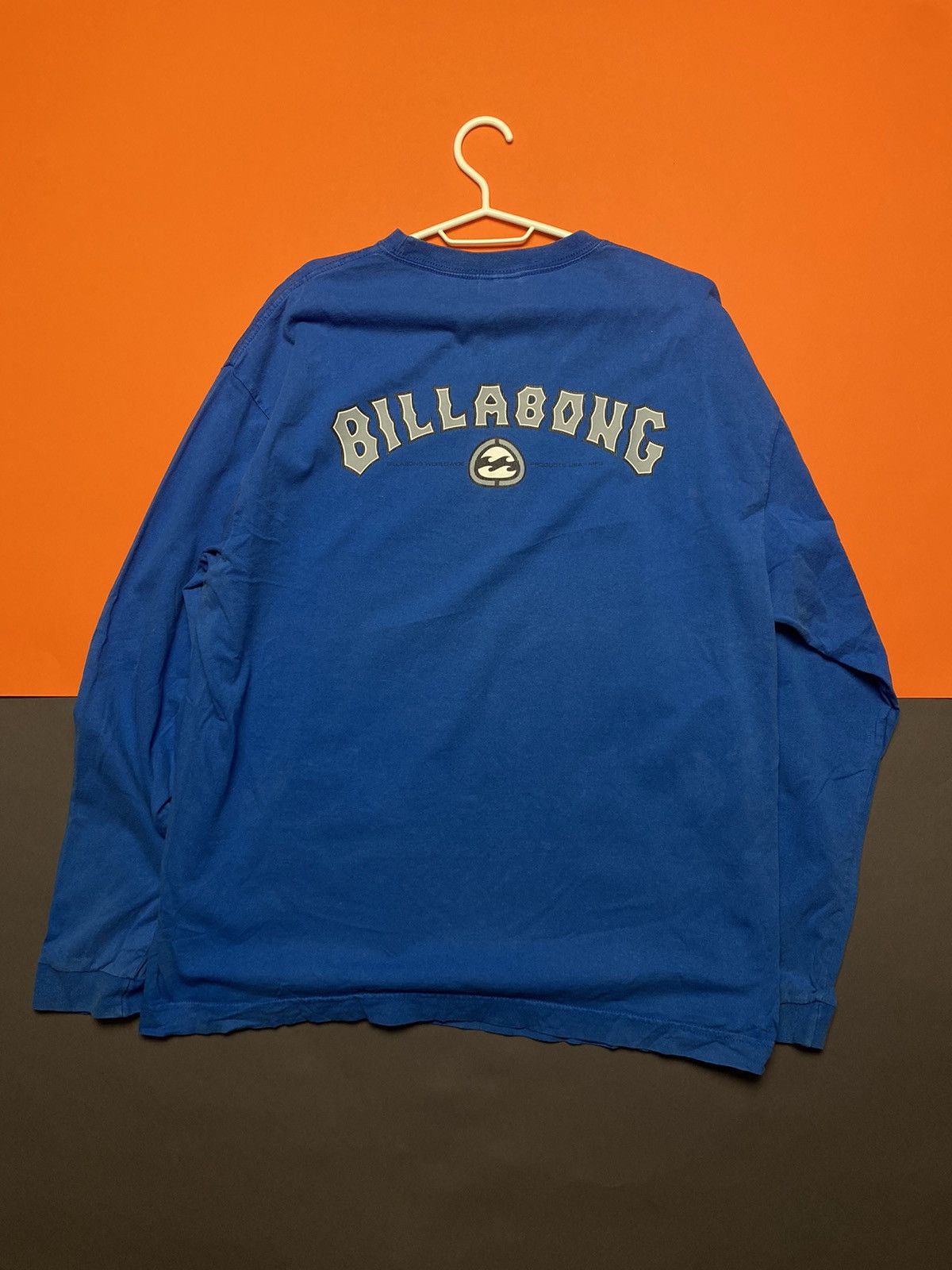 Billabong Billabong long sleeve big logo vintage Size US M / EU 48-50 / 2 - 1 Thumbnail