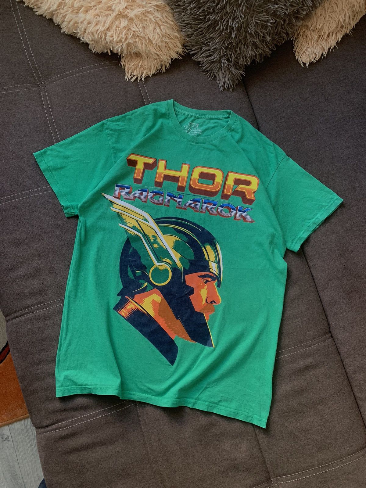 Marvel Comics Thor Ragnarok Vintage Tee Size US L / EU 52-54 / 3 - 3 Thumbnail
