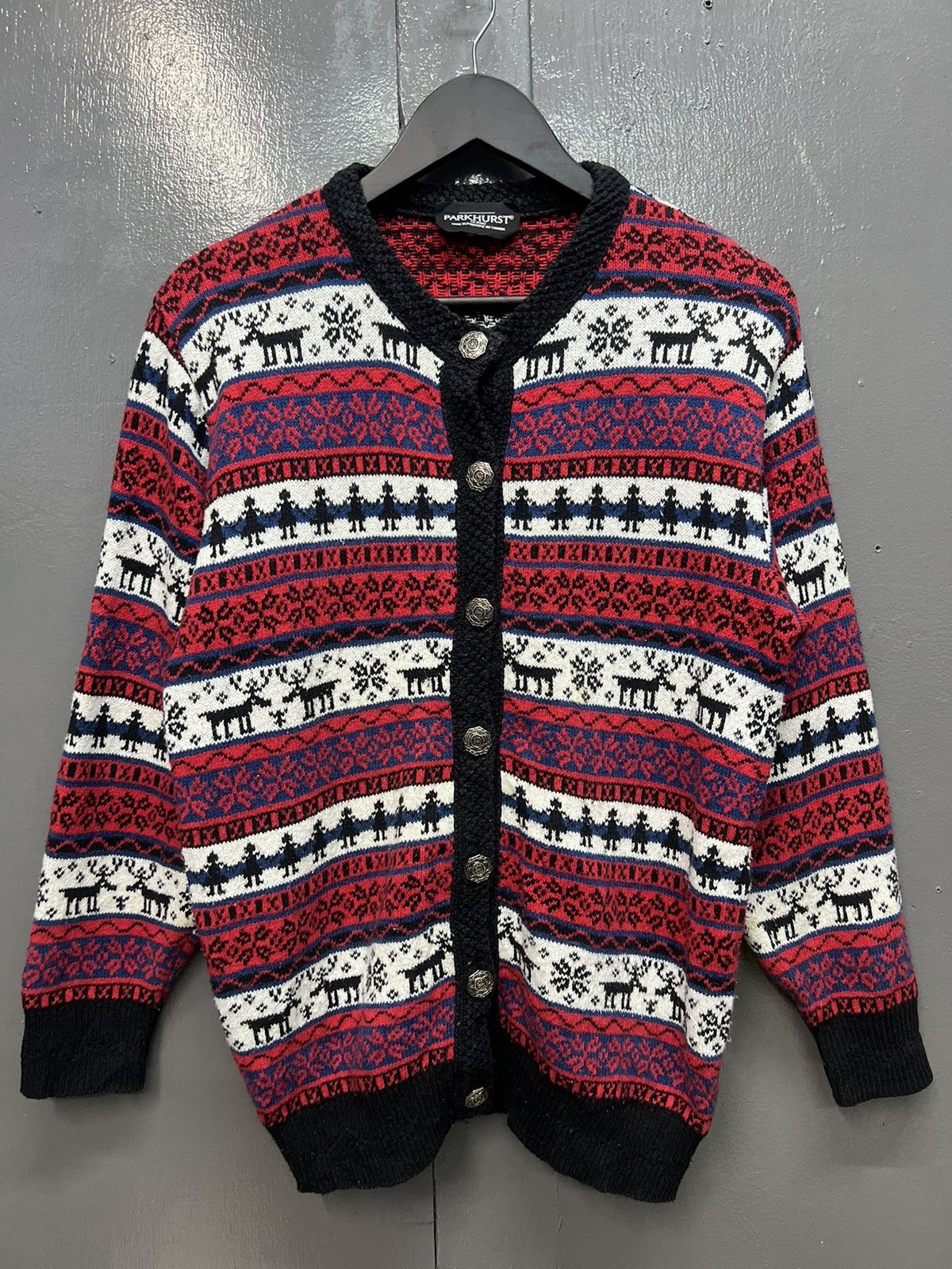 Parkhurst 🔥PARKHURST COULOURED CABLE KNIT WEAR MADE IN CANADA Size US M / EU 48-50 / 2 - 1 Thumbnail