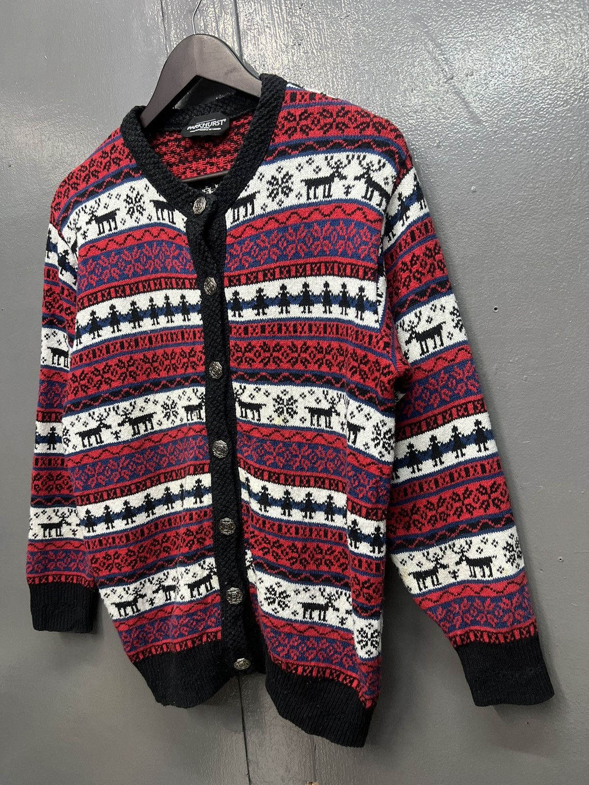 Parkhurst 🔥PARKHURST COULOURED CABLE KNIT WEAR MADE IN CANADA Size US M / EU 48-50 / 2 - 3 Thumbnail
