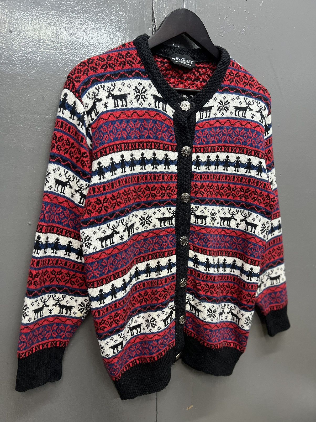 Parkhurst 🔥PARKHURST COULOURED CABLE KNIT WEAR MADE IN CANADA Size US M / EU 48-50 / 2 - 2 Thumbnail