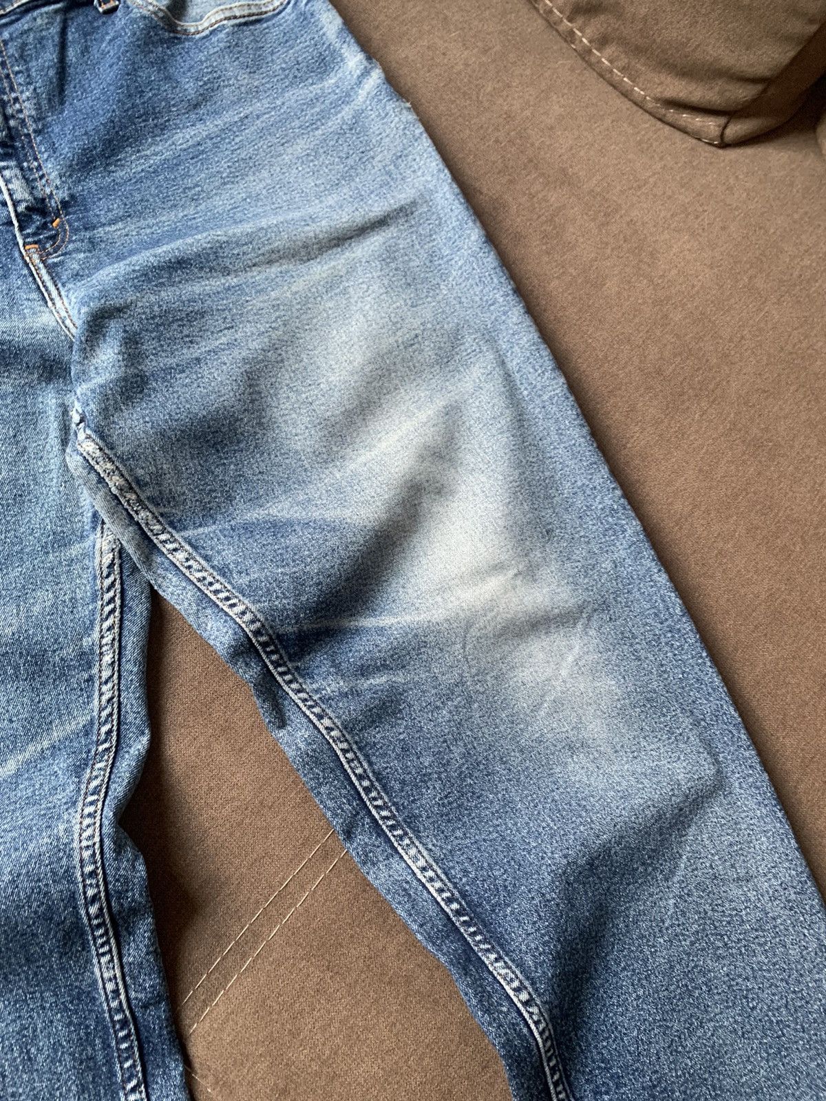 Levi's Vintage Levi’s 550 Distressed Relaxed Fit Denim Pants SZ L Size US 34 / EU 50 - 6 Thumbnail