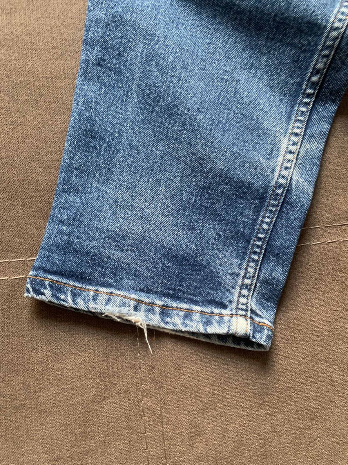 Levi's Vintage Levi’s 550 Distressed Relaxed Fit Denim Pants SZ L Size US 34 / EU 50 - 8 Thumbnail