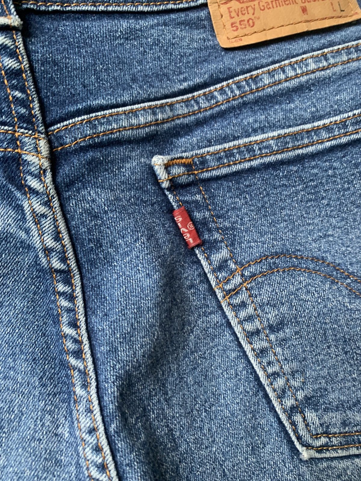 Levi's Vintage Levi’s 550 Distressed Relaxed Fit Denim Pants SZ L Size US 34 / EU 50 - 17 Thumbnail
