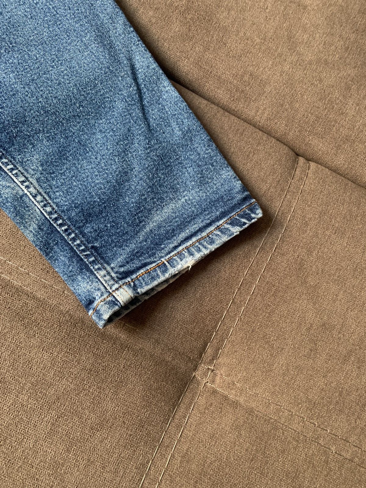 Levi's Vintage Levi’s 550 Distressed Relaxed Fit Denim Pants SZ L Size US 34 / EU 50 - 9 Thumbnail