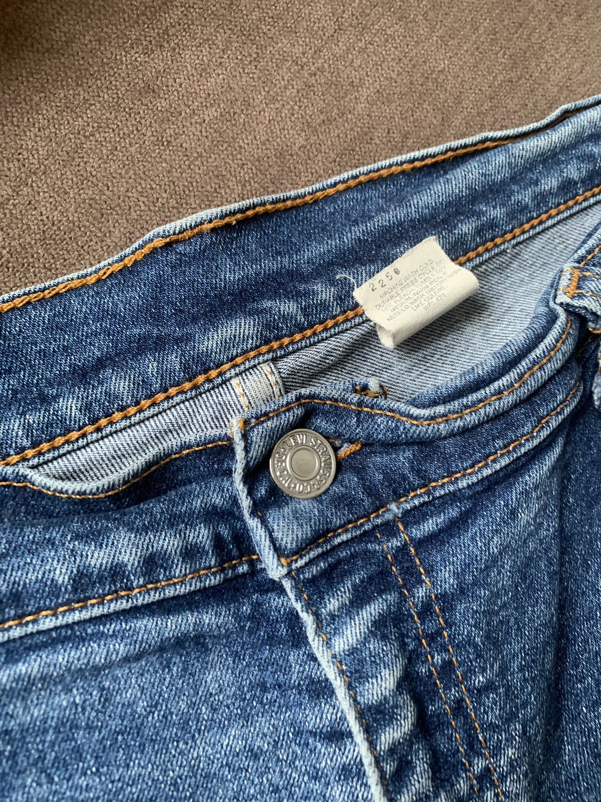 Levi's Vintage Levi’s 550 Distressed Relaxed Fit Denim Pants SZ L Size US 34 / EU 50 - 20 Thumbnail
