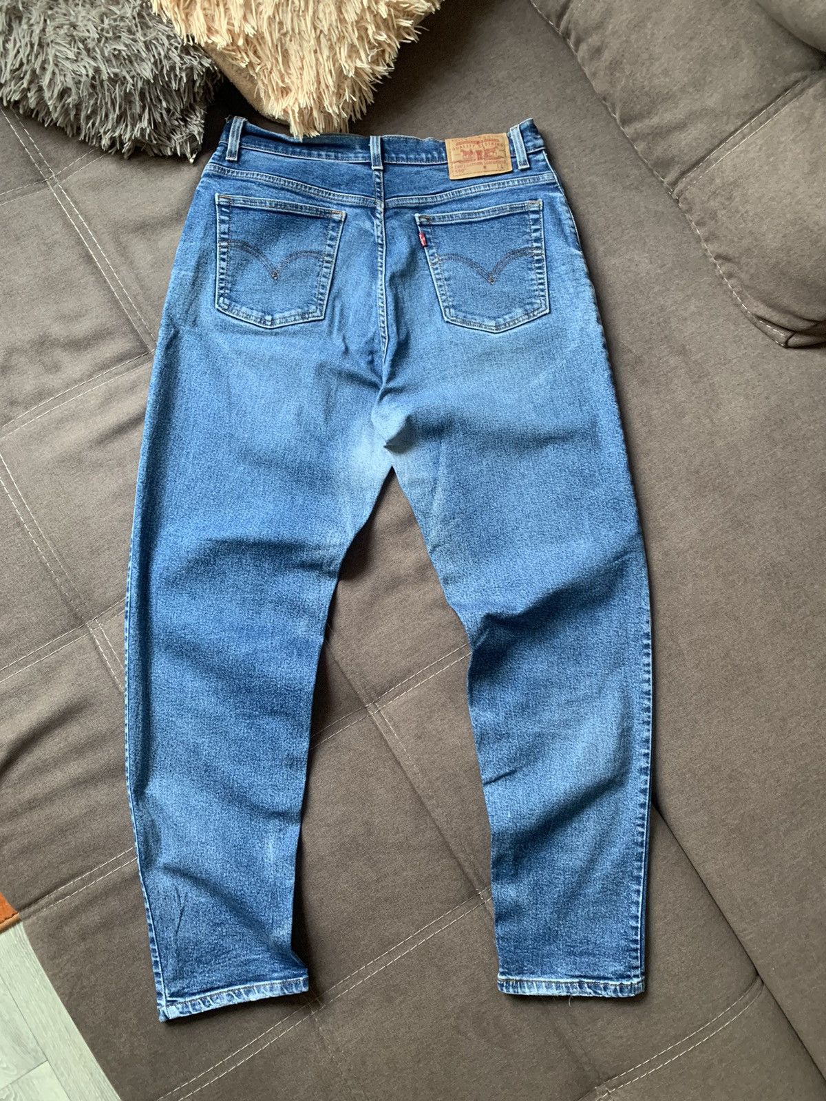Levi's Vintage Levi’s 550 Distressed Relaxed Fit Denim Pants SZ L Size US 34 / EU 50 - 1 Thumbnail