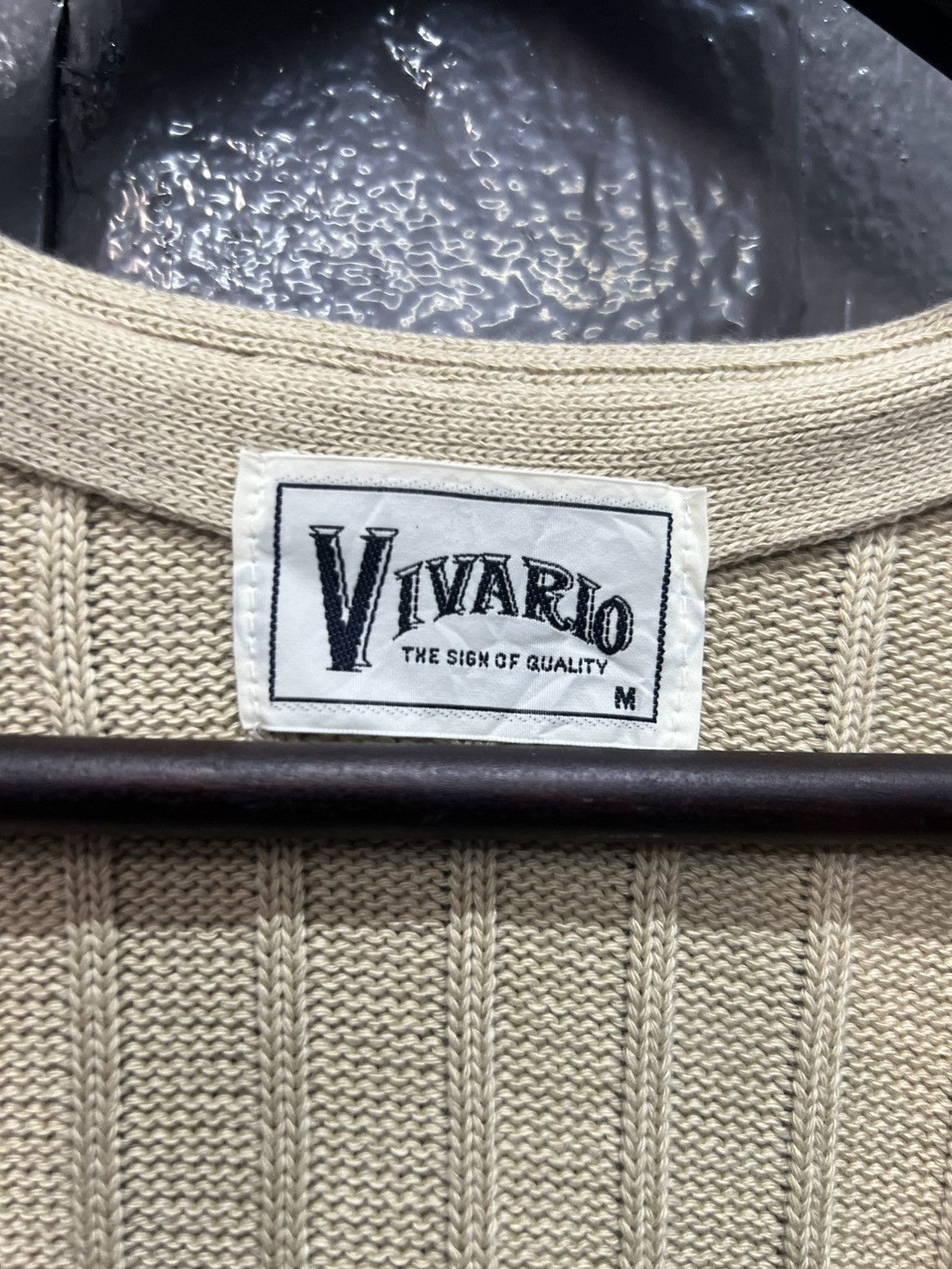 Japanese Brand VIVARIO KNITWEAR VEST Size US M / EU 48-50 / 2 - 5 Thumbnail