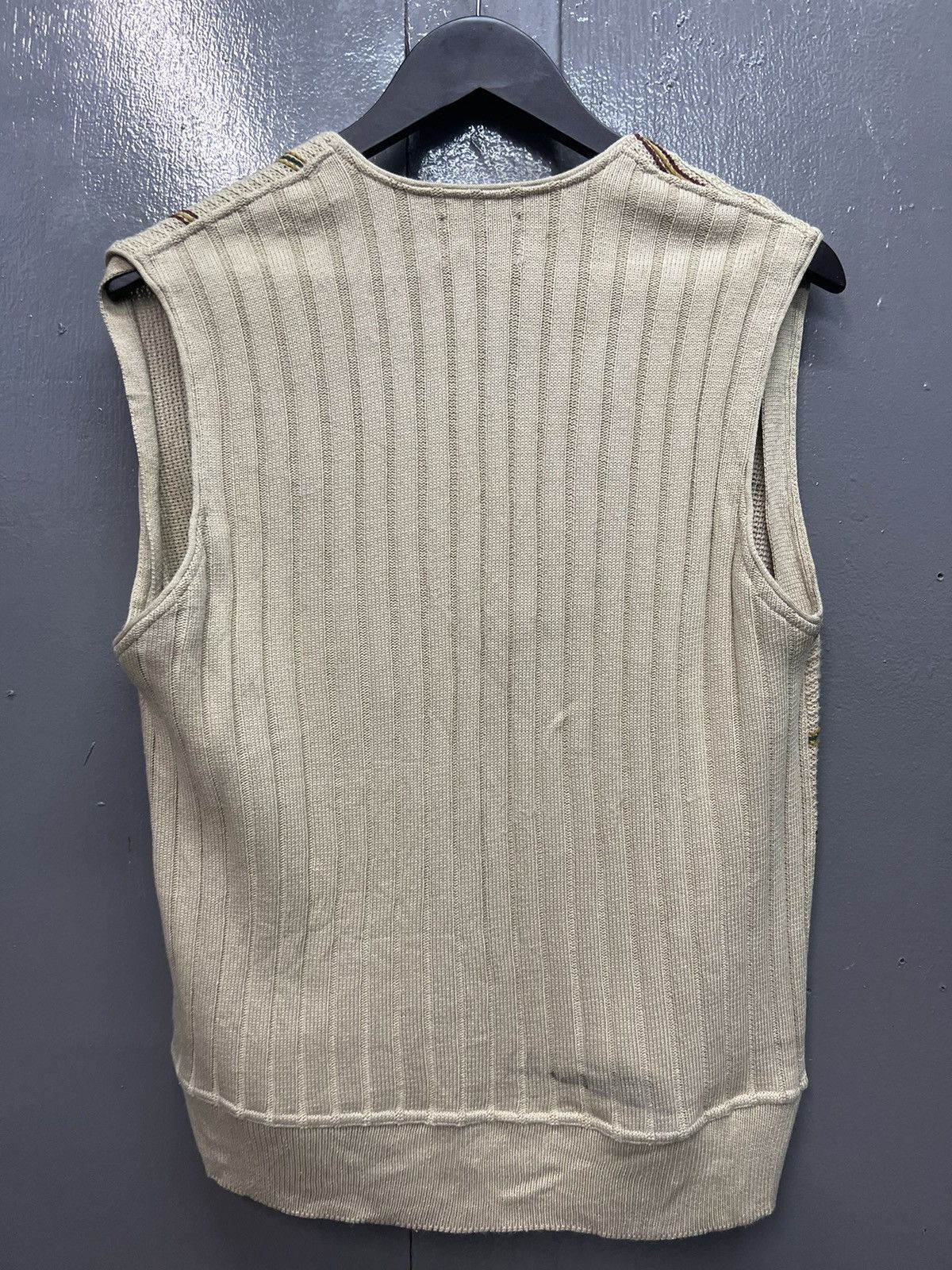 Japanese Brand VIVARIO KNITWEAR VEST Size US M / EU 48-50 / 2 - 3 Thumbnail