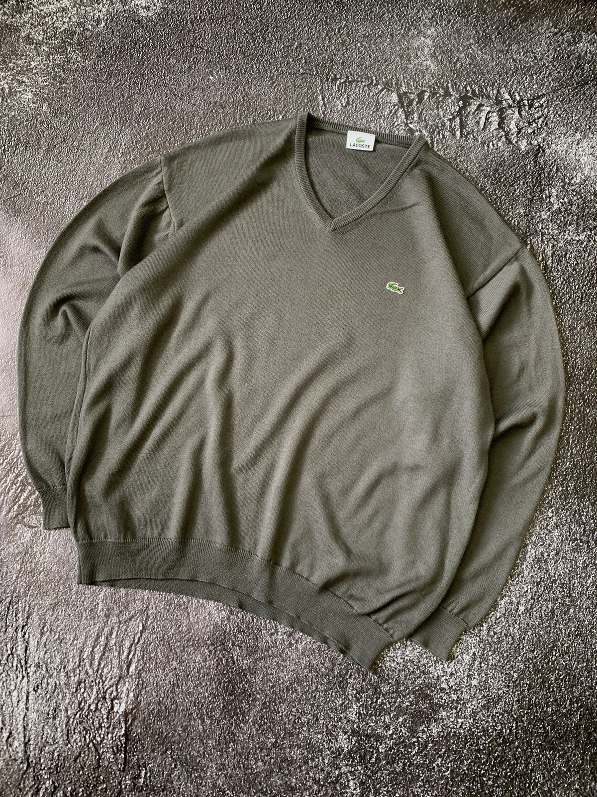 Lacoste Vintage 90s Lacoste Wool Sweater Size US XL / EU 56 / 4 - 1 Thumbnail
