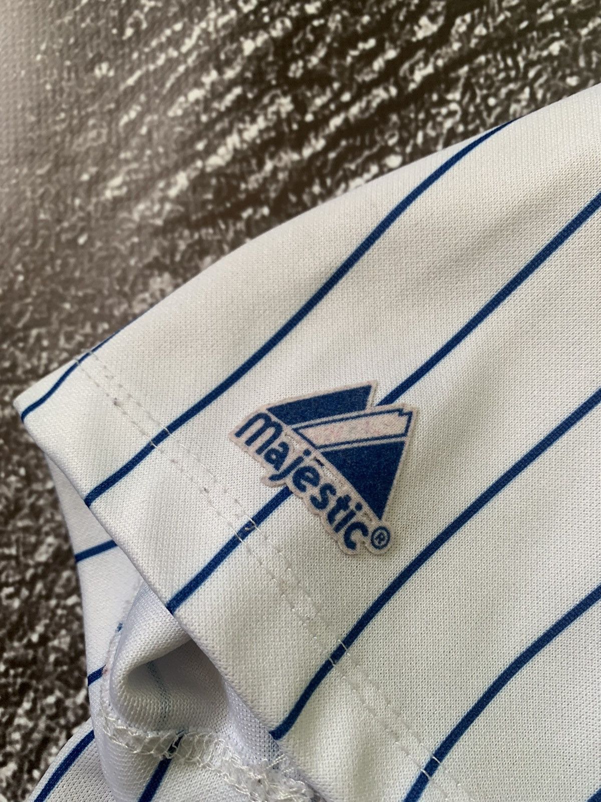 Majestic Majestic Authentic MLB Chicago Cubs Jane #1 Pinstripe Jersey Size S / US 4 / IT 40 - 6 Thumbnail