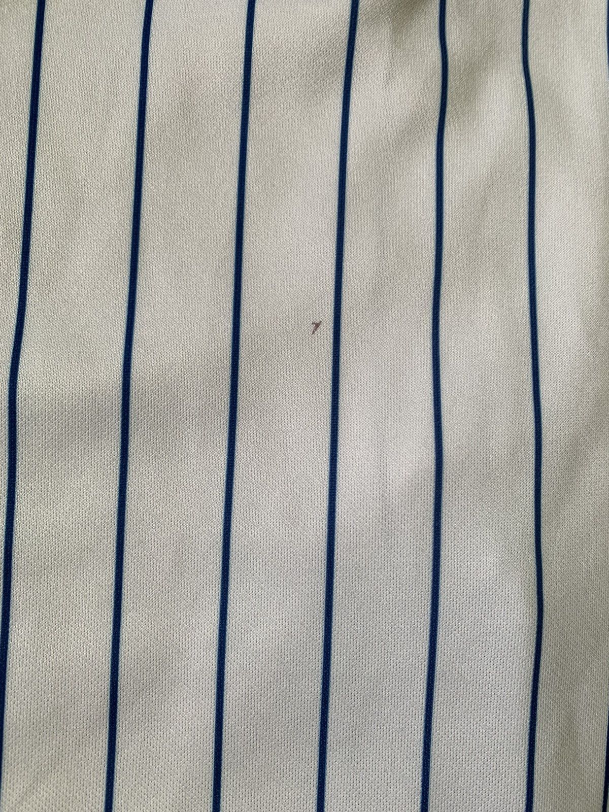 Majestic Majestic Authentic MLB Chicago Cubs Jane #1 Pinstripe Jersey Size S / US 4 / IT 40 - 10 Thumbnail
