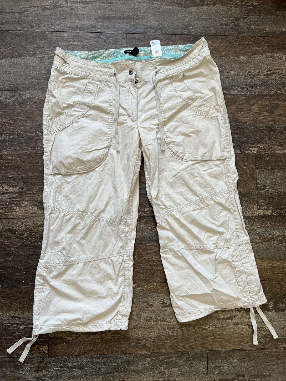 Vintage Y2K Parachute Cargo Pants bondage oakley carhartt