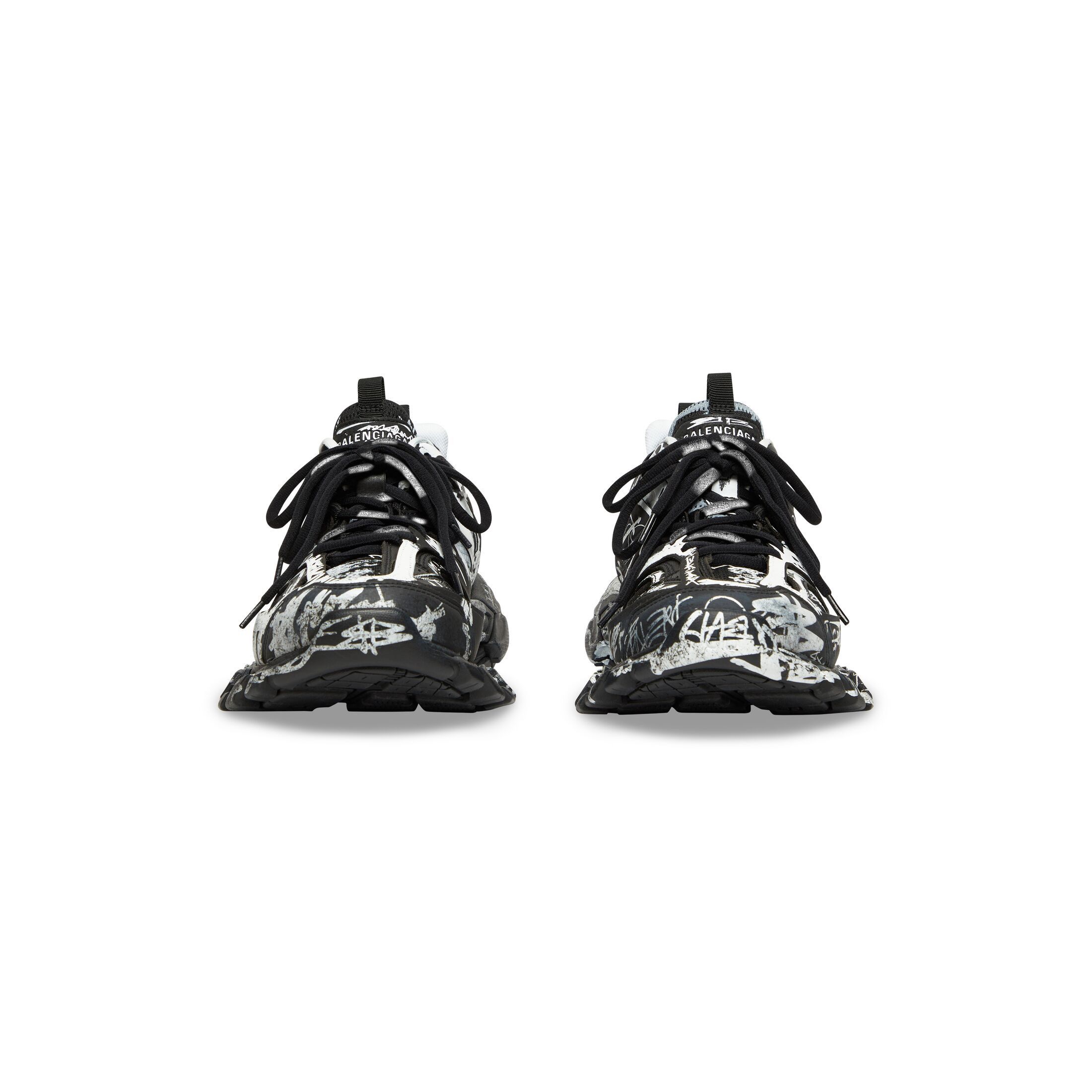 Balenciaga TRACK GRAFFITI SNEAKER Size US 13 / EU 46 - 3 Thumbnail