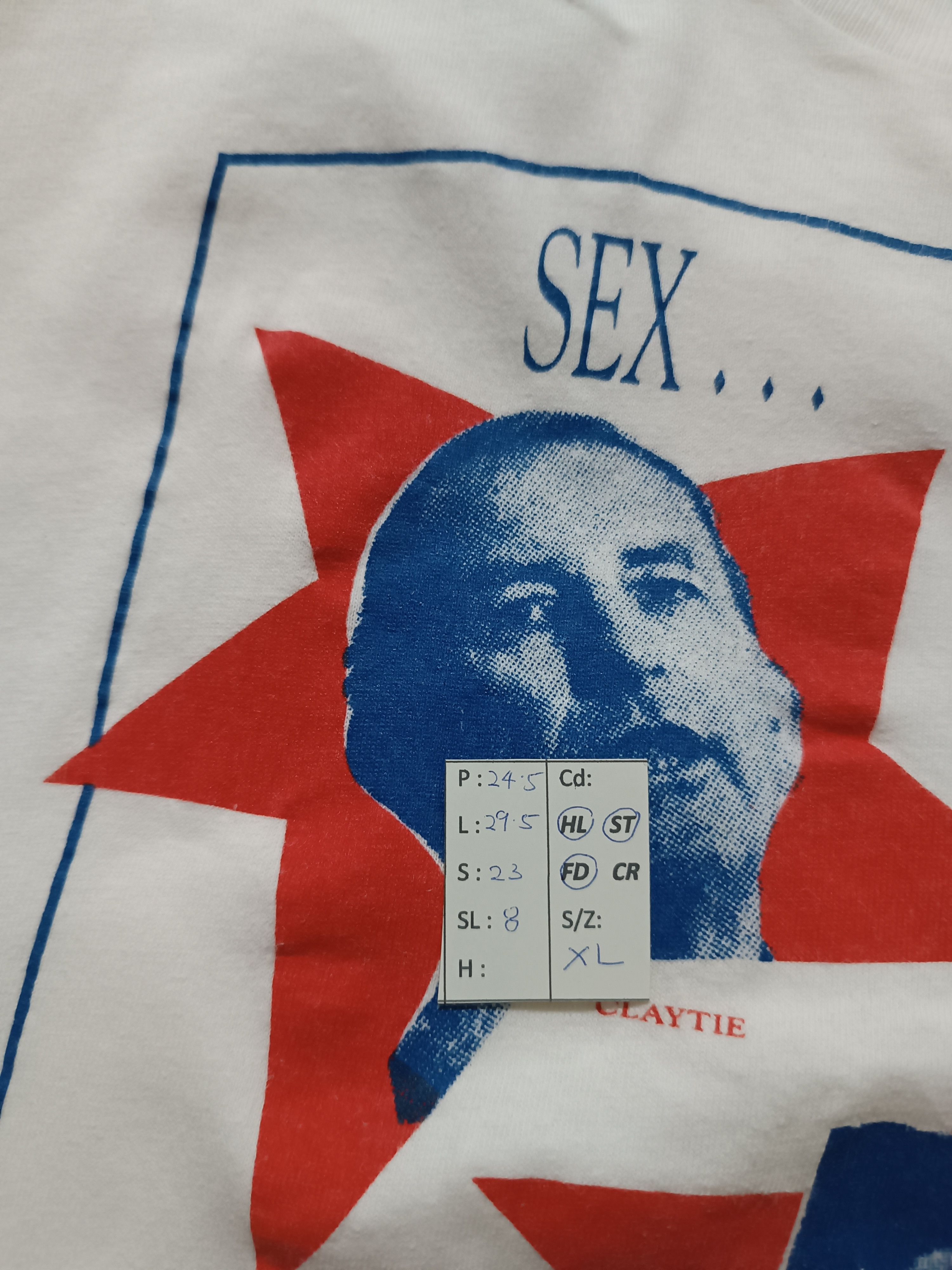 Vintage 🔥RARE🔥VINTAGE 90'S SEX DRUG & ROCK 'N ROLL "ONLY IN TEXAS" Size US XXL / EU 58 / 5 - 21 Thumbnail