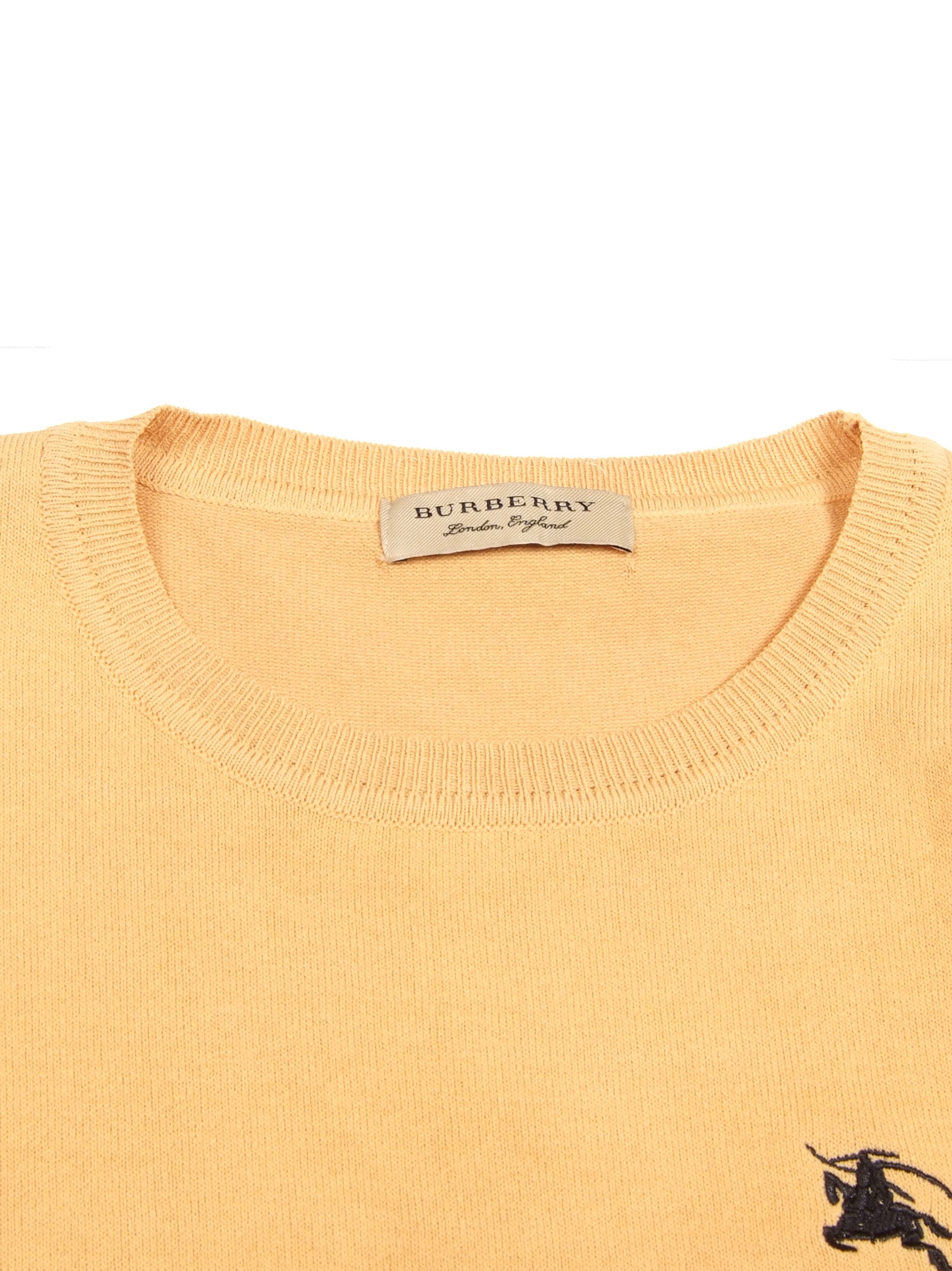 Burberry Burberry Knit Stretch T-shirt (XS) Size XS / US 0-2 / IT 36-38 - 4 Thumbnail