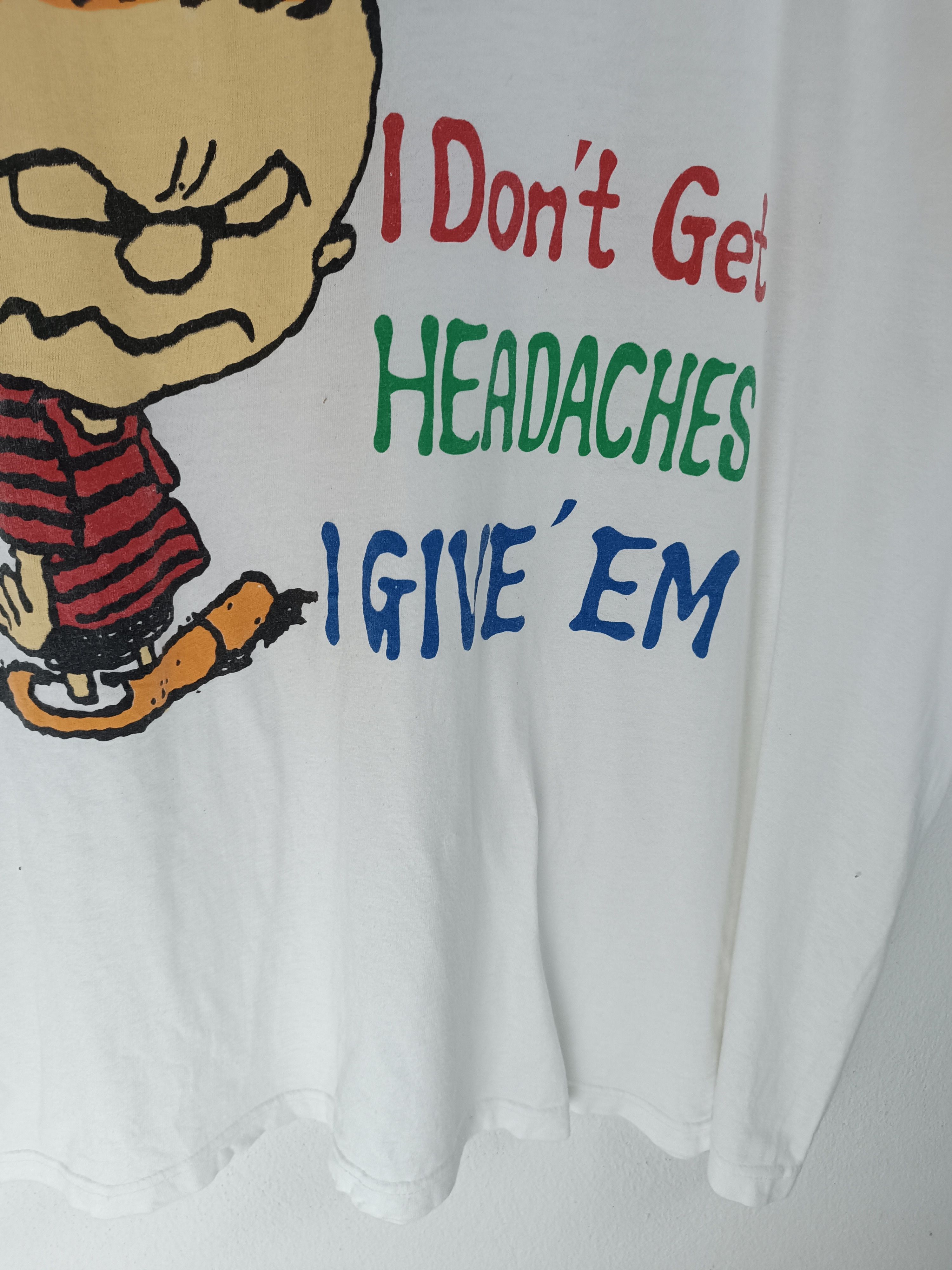 Cartoon Network VINTAGE CALVIN & HOBBES COMICS TEE (garfield peanuts pooh) Size US XL / EU 56 / 4 - 7 Thumbnail