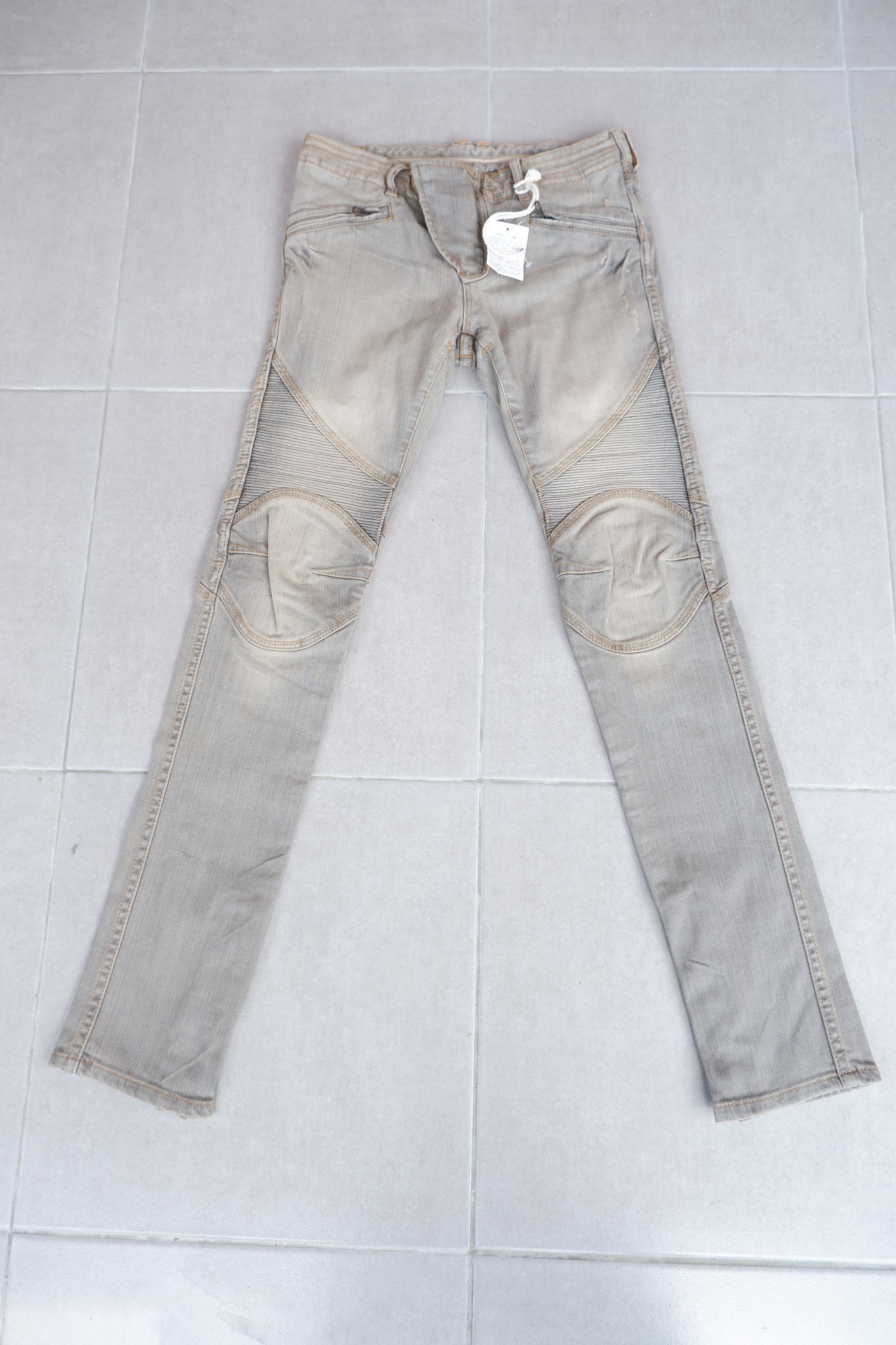 GOA Vintage G.O.A Low Rise Biker Jeans Size US 28 / EU 44 - 1 Thumbnail