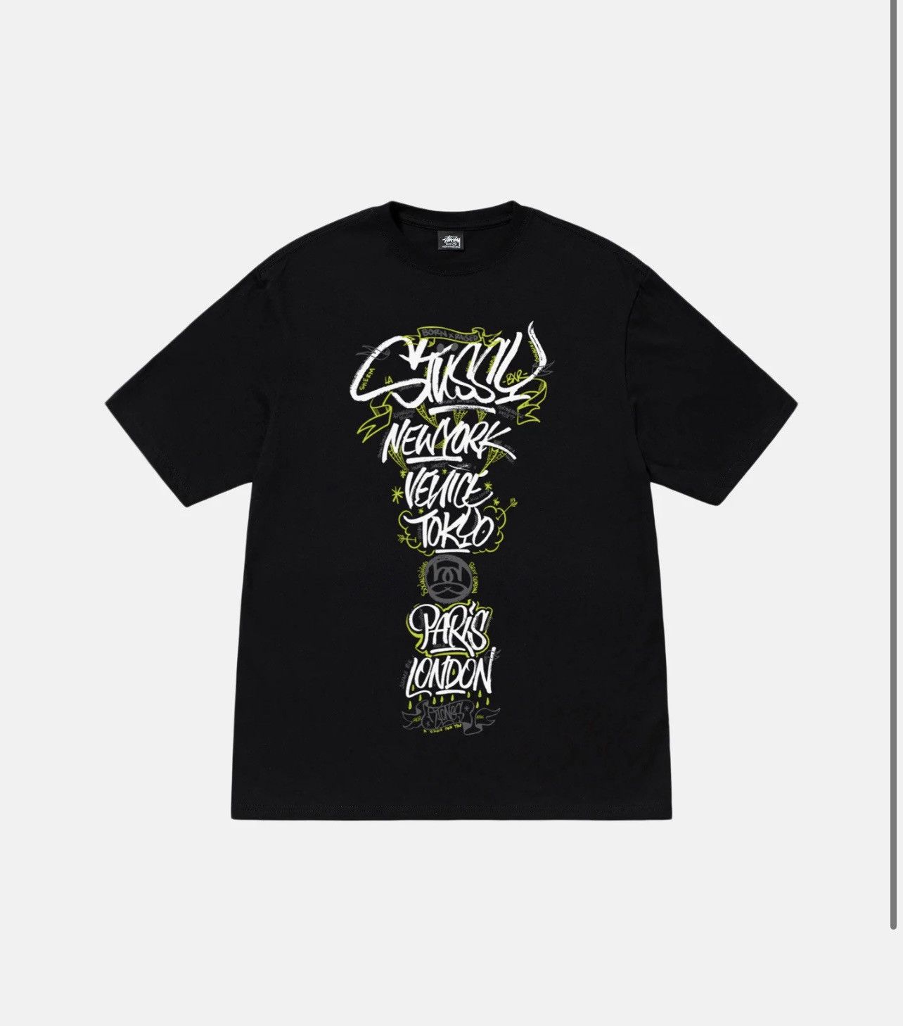 Born X Raised × Stussy Stussy & Born x Raised Handstyles Tee Size US L / EU 52-54 / 3 - 1 Thumbnail
