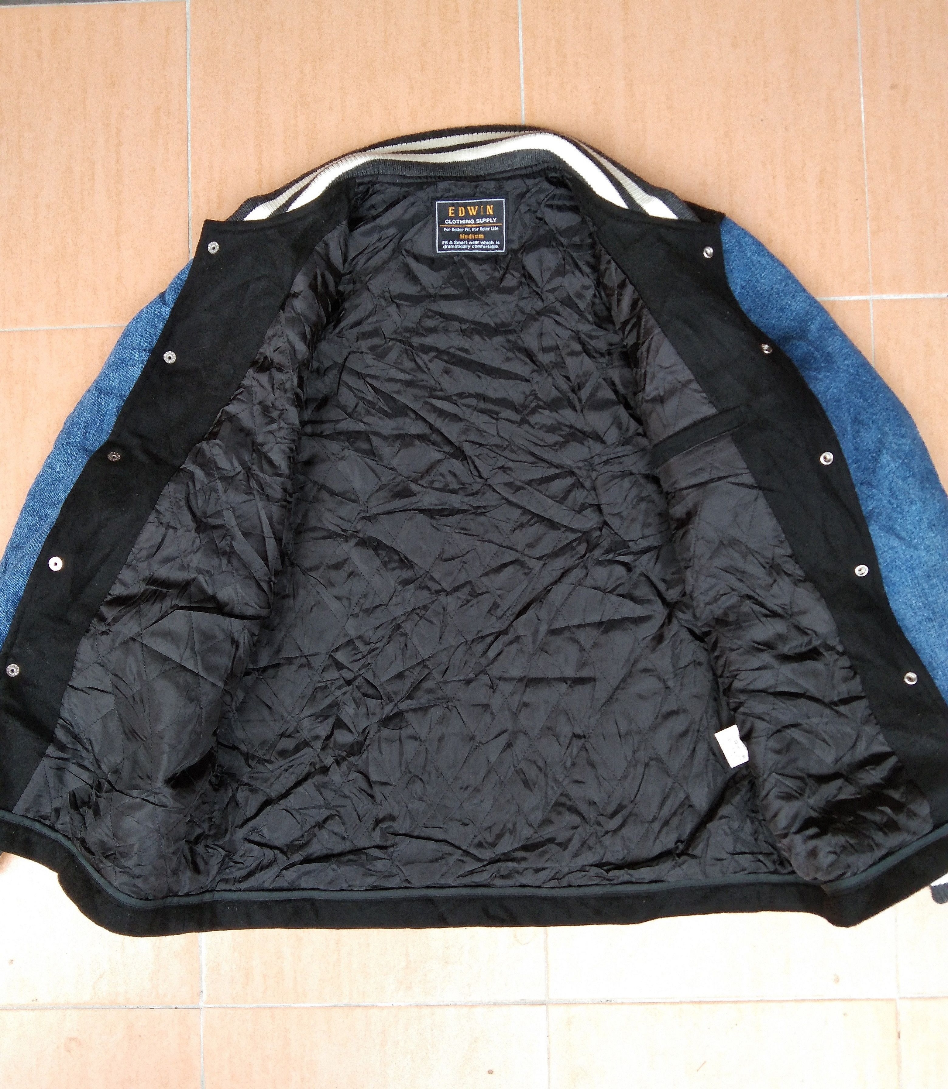 Japanese Brand Vintage Edwin Varsity Jacket Size US M / EU 48-50 / 2 - 4 Thumbnail