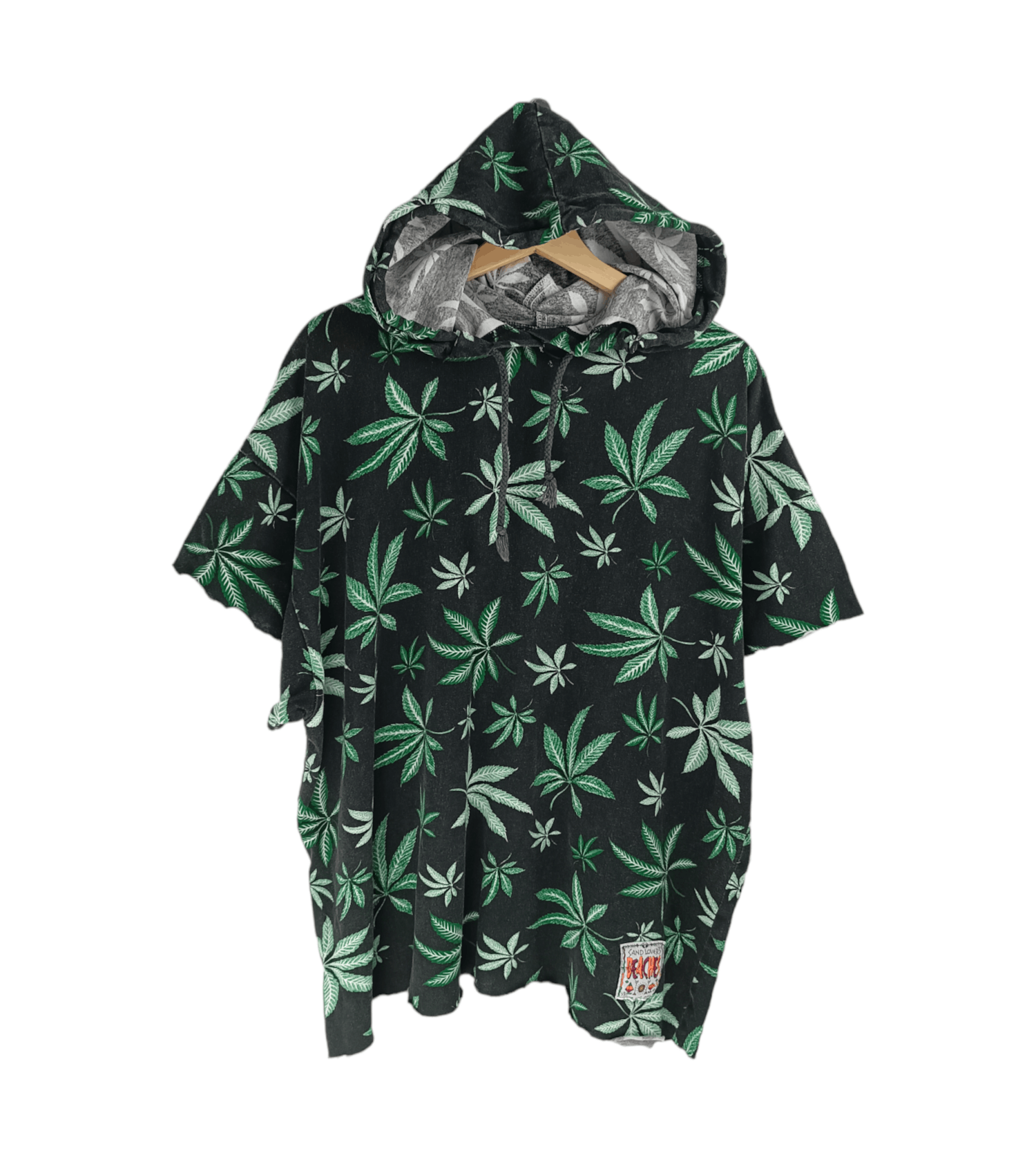 Other VINTAGE 90'S SAND LOVER'S BEACHES SUMMER DASHIKI HOODIE Size US L / EU 52-54 / 3 - 1 Thumbnail