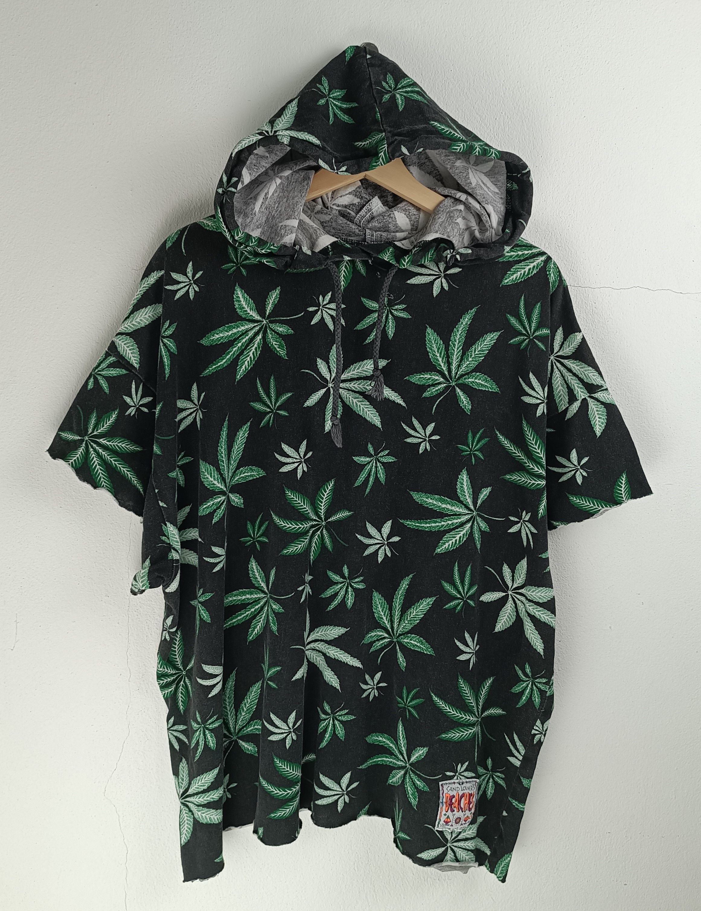 Other VINTAGE 90'S SAND LOVER'S BEACHES SUMMER DASHIKI HOODIE Size US L / EU 52-54 / 3 - 3 Thumbnail