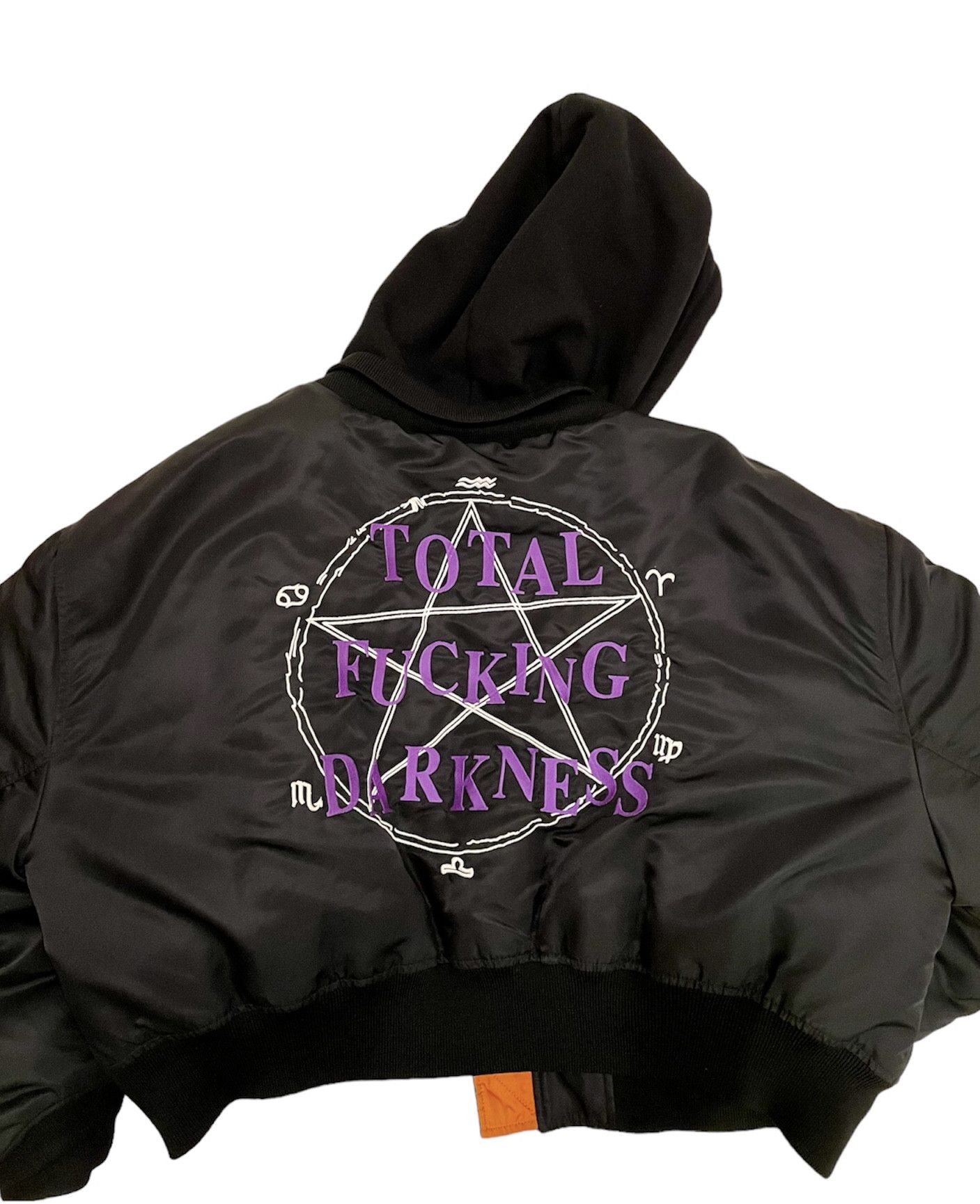 Vetements Vetements Total Fucking Darkness Bomber Jacket Size US L / EU 52-54 / 3 - 5 Thumbnail