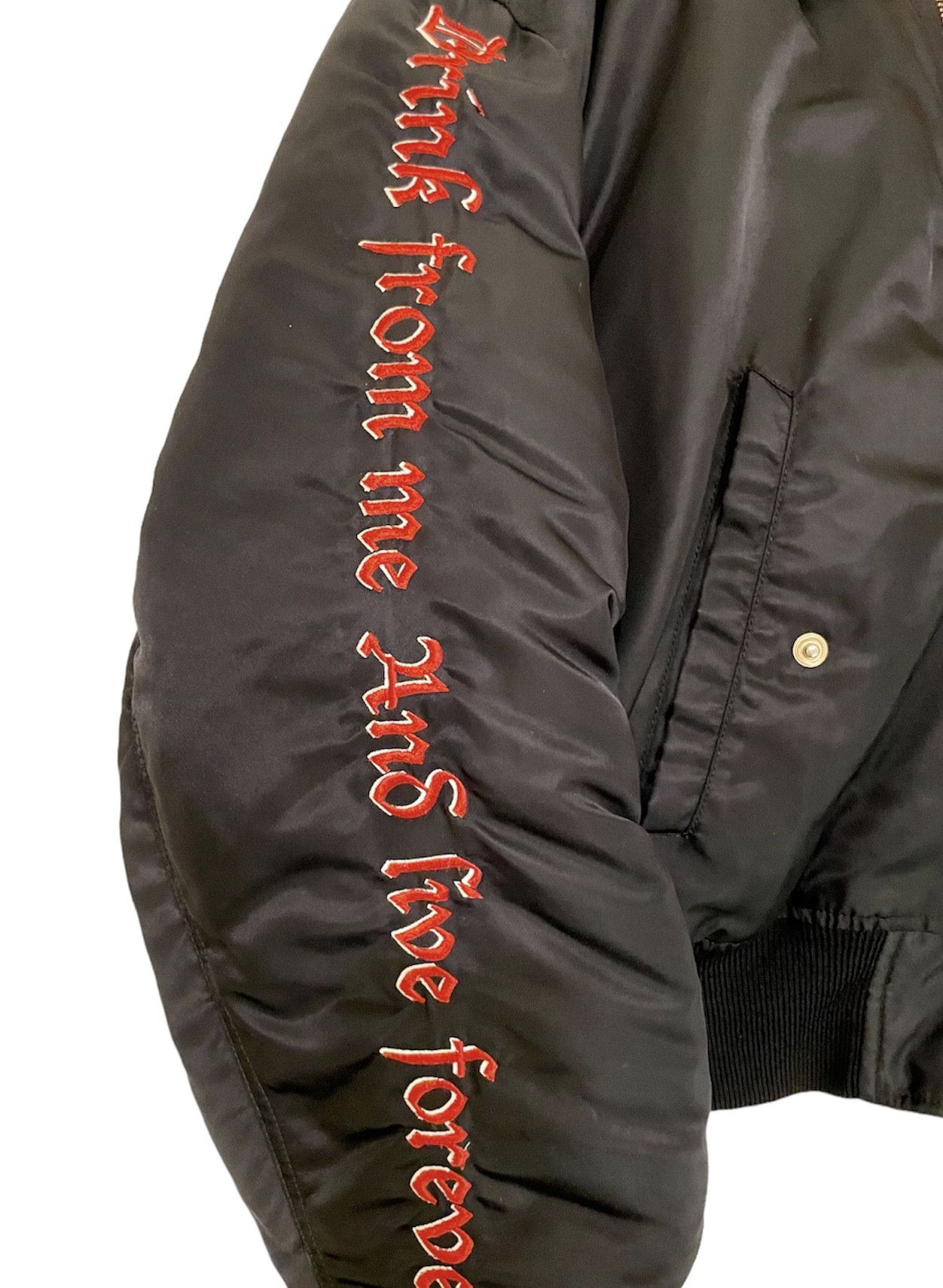 Vetements Vetements Total Fucking Darkness Bomber Jacket Size US L / EU 52-54 / 3 - 6 Thumbnail