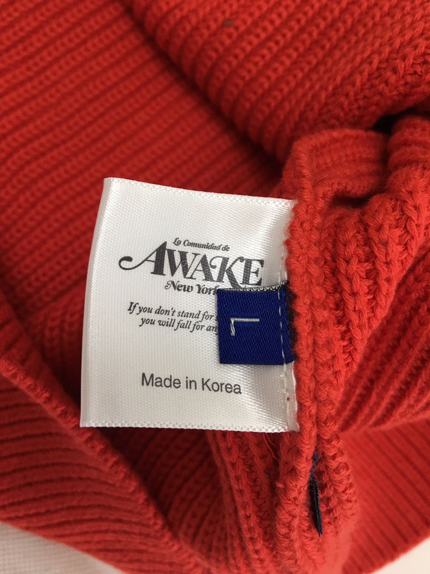 Awake NY Awake NY Multicolor Blessings Rasta Knit Sweater Large Size US L / EU 52-54 / 3 - 8 Thumbnail