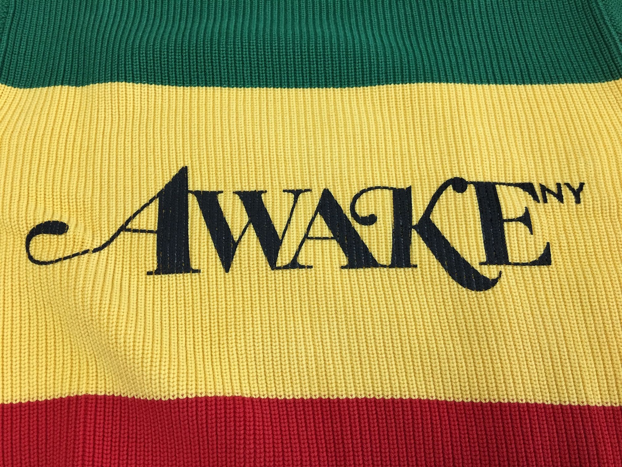 Awake NY Awake NY Multicolor Blessings Rasta Knit Sweater Large Size US L / EU 52-54 / 3 - 4 Thumbnail