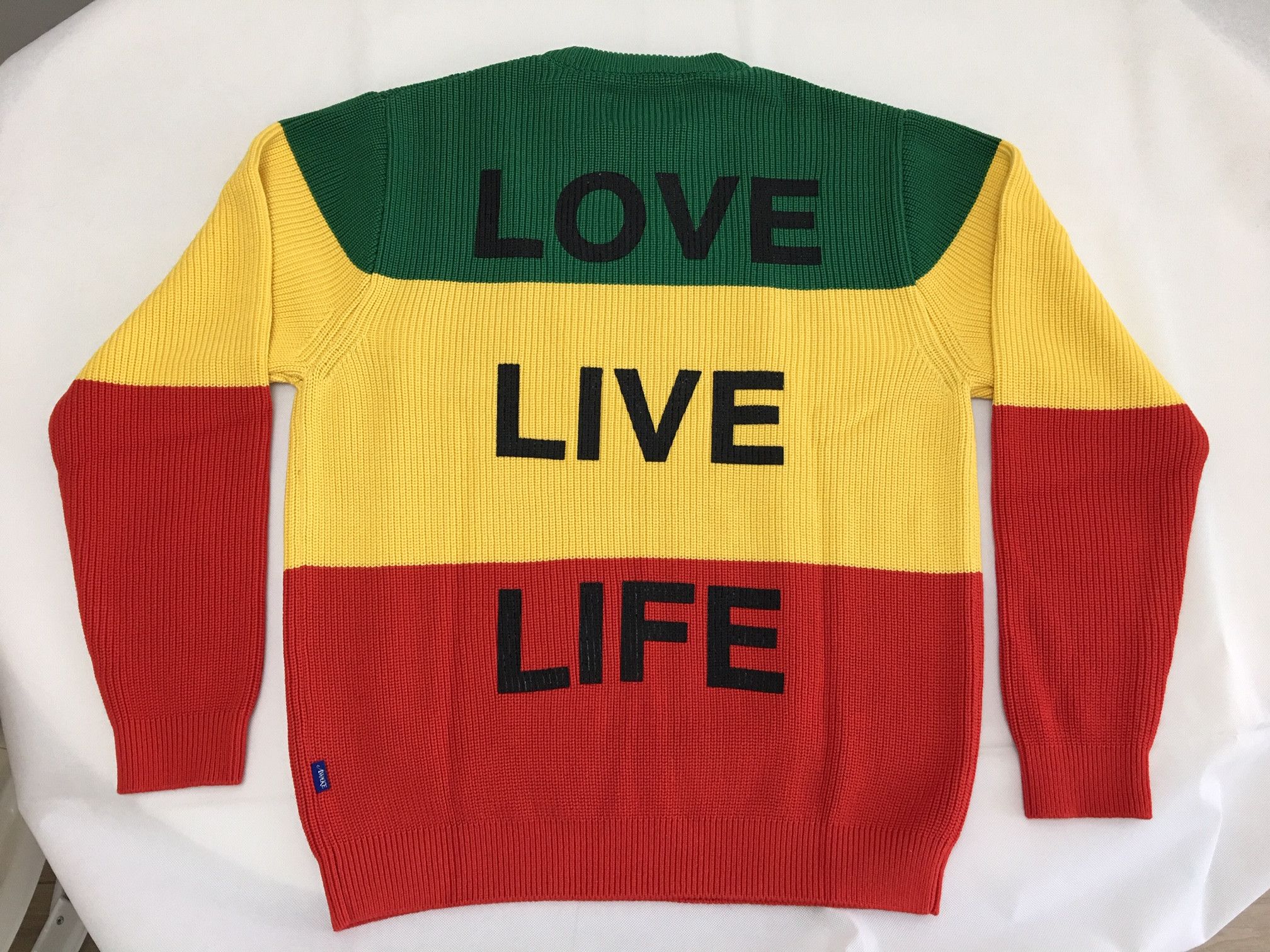 Awake NY Awake NY Multicolor Blessings Rasta Knit Sweater Large Size US L / EU 52-54 / 3 - 3 Thumbnail