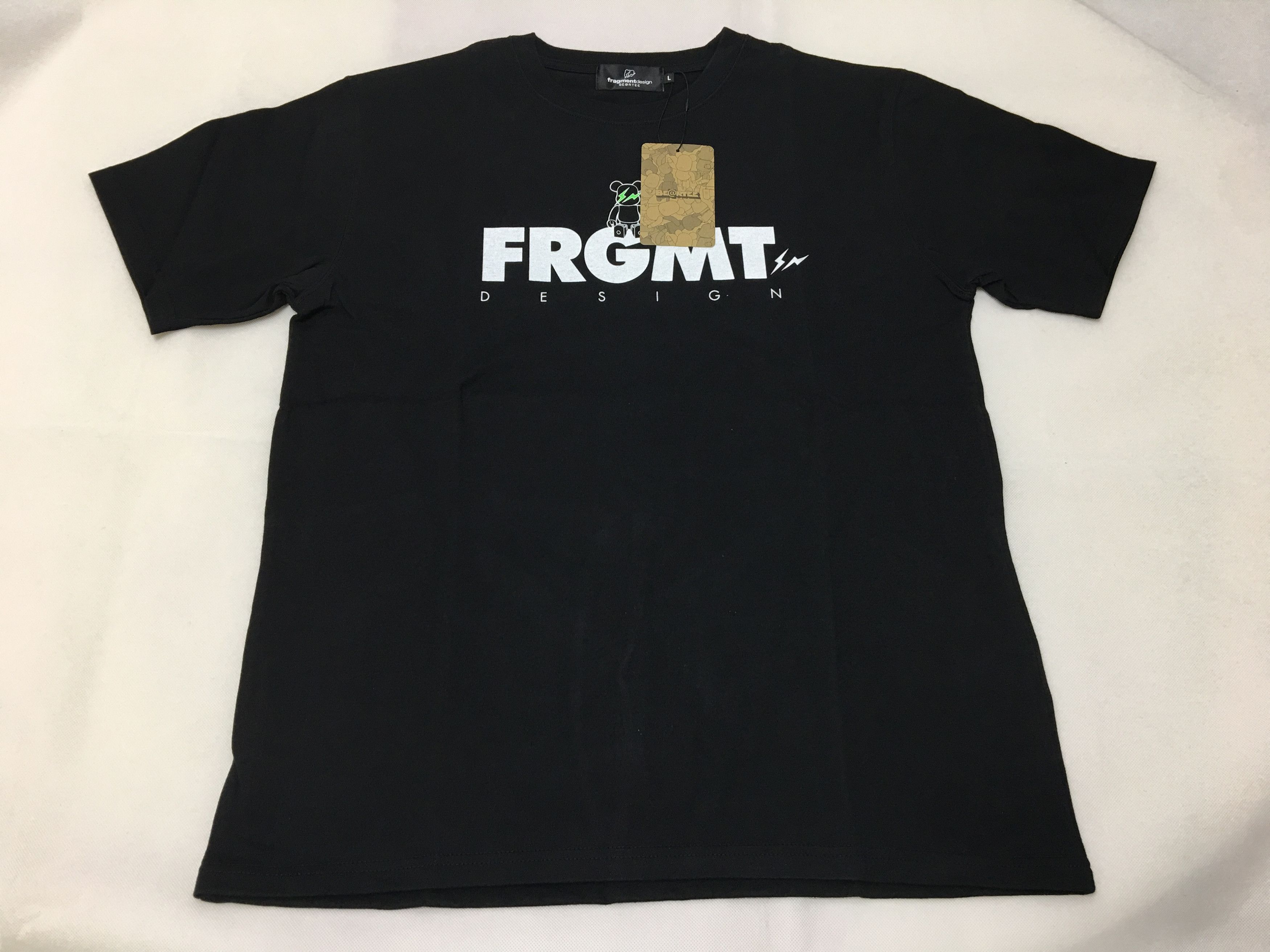 Fragment Design Fragment Design Bearbrick BE@RTEE Tee Black Large Size US L / EU 52-54 / 3 - 2 Thumbnail