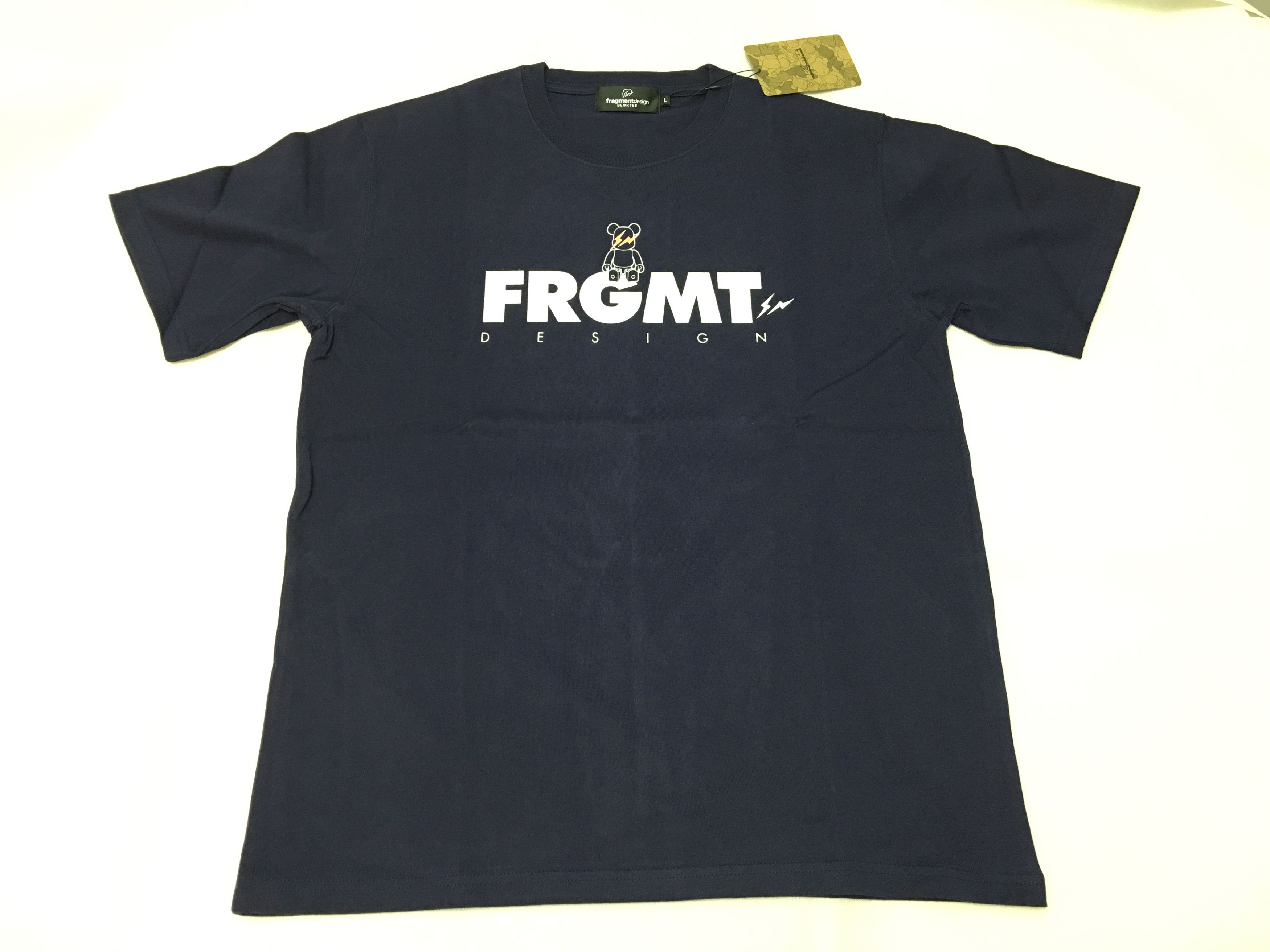 Fragment Design Fragment Design Bearbrick BE@RTEE Tee Navy Large Size US L / EU 52-54 / 3 - 1 Thumbnail