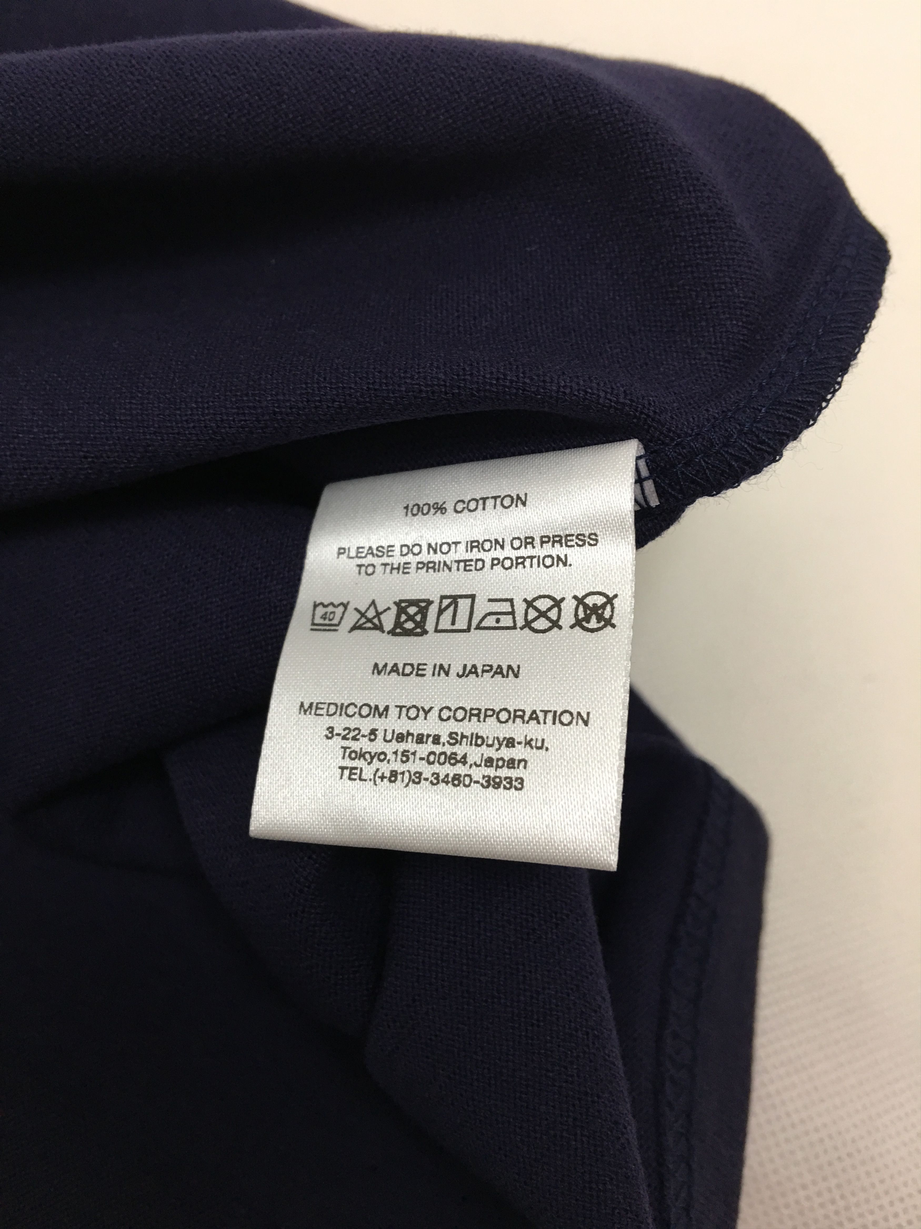 Fragment Design Fragment Design Bearbrick BE@RTEE Tee Navy Large Size US L / EU 52-54 / 3 - 4 Thumbnail
