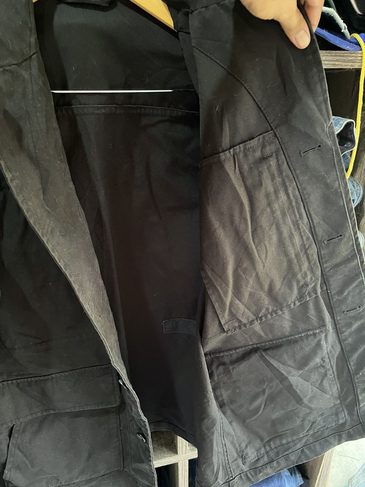 Japanese Brand 🔥Uniqlo Black Chore Jacket Size US L / EU 52-54 / 3 - 10 Thumbnail